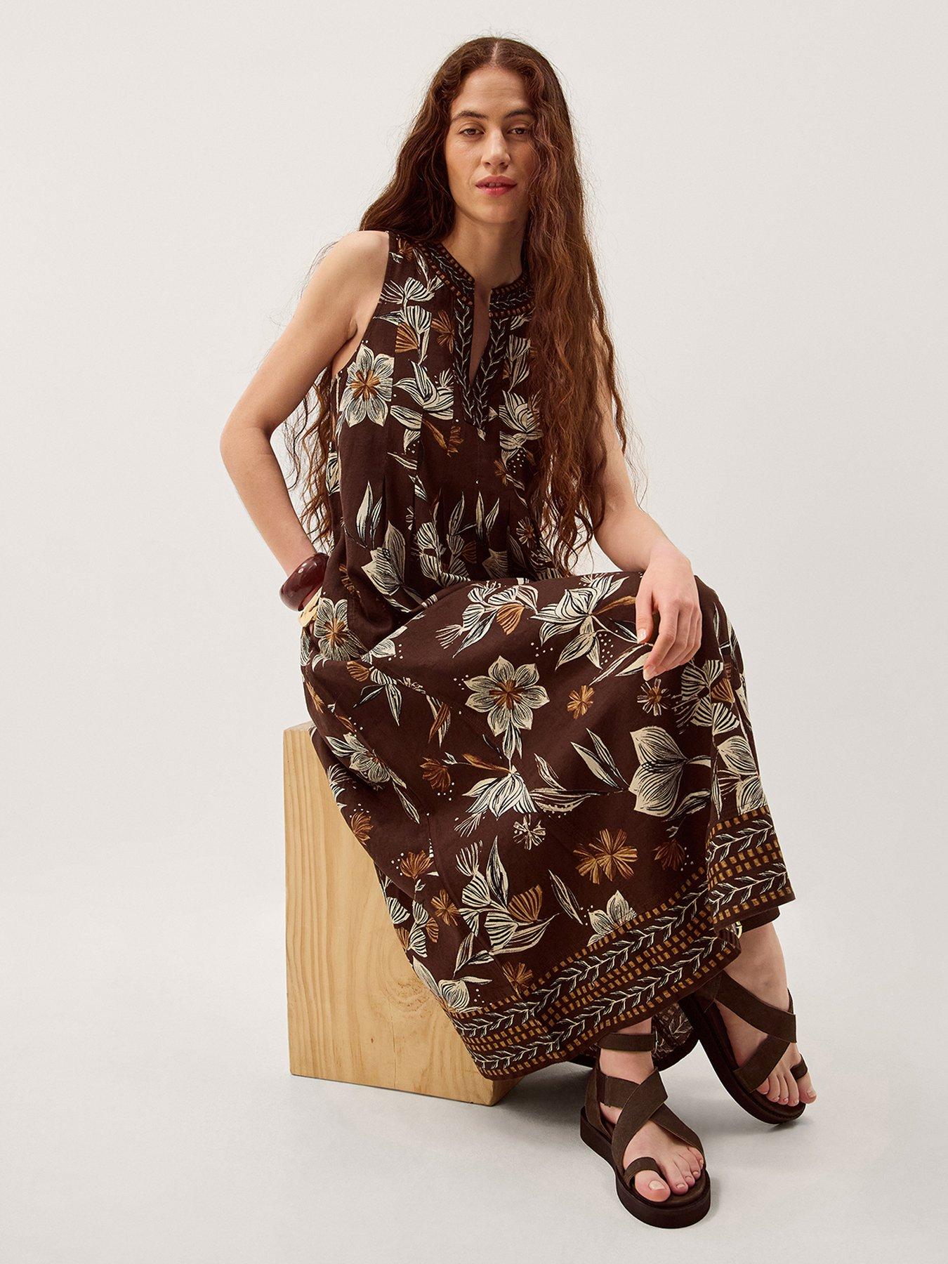 navy blue linen shirt dress Daisy Linen Dress