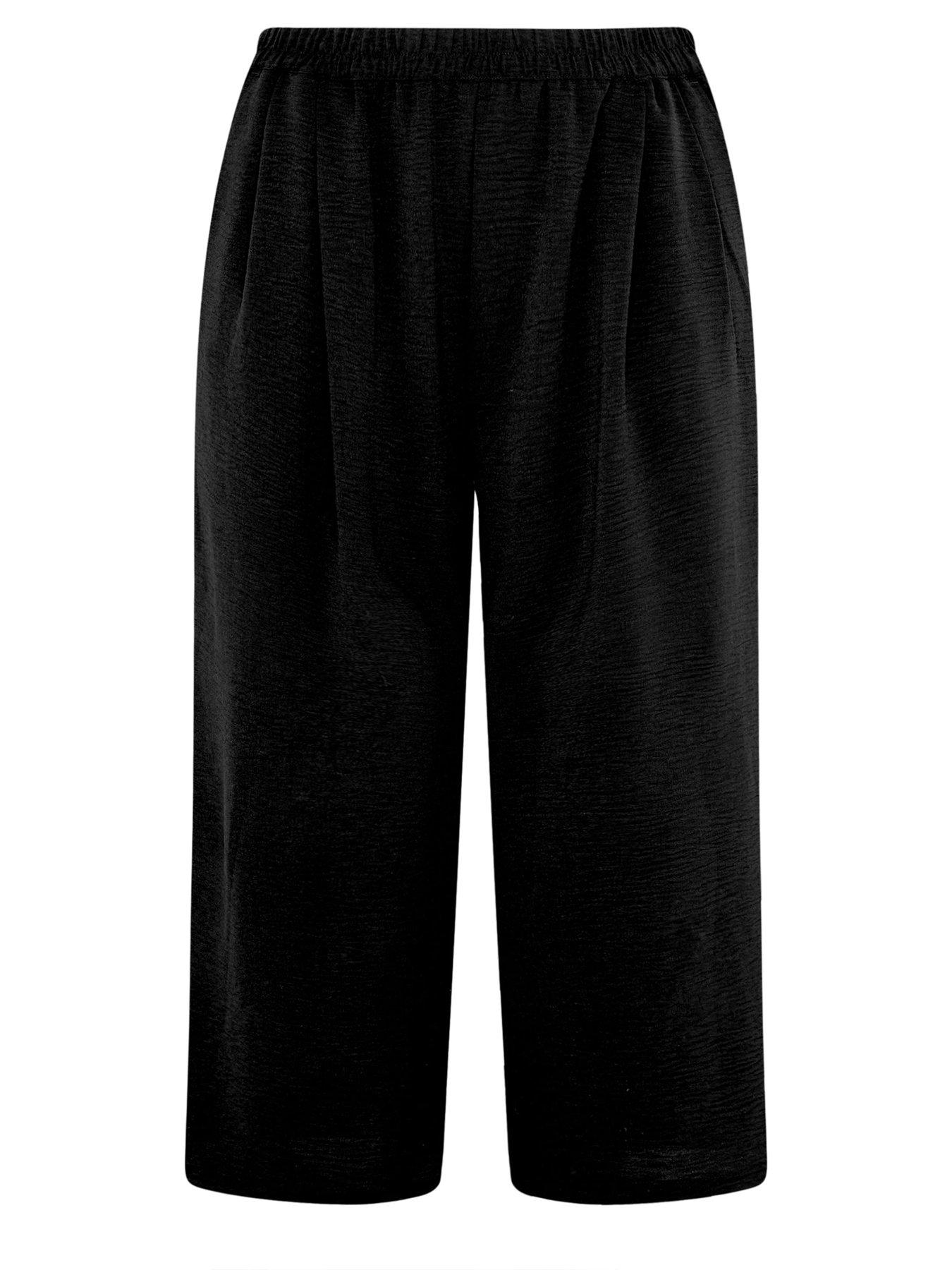 Image 5 of 5 of Yours Curve Washed Twill Formal Trouser