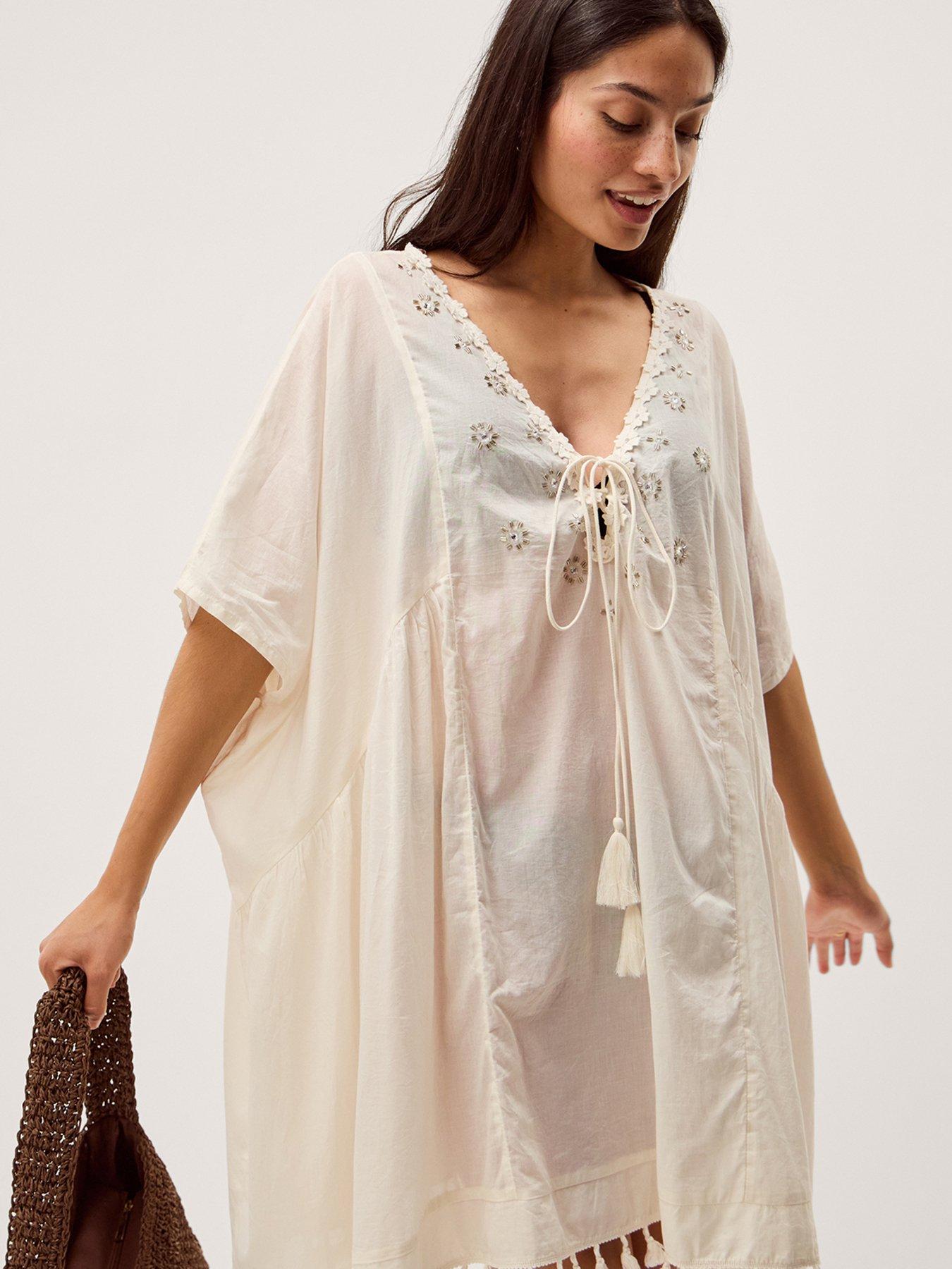Image 1 of 5 of Monsoon Astrid Kaftan