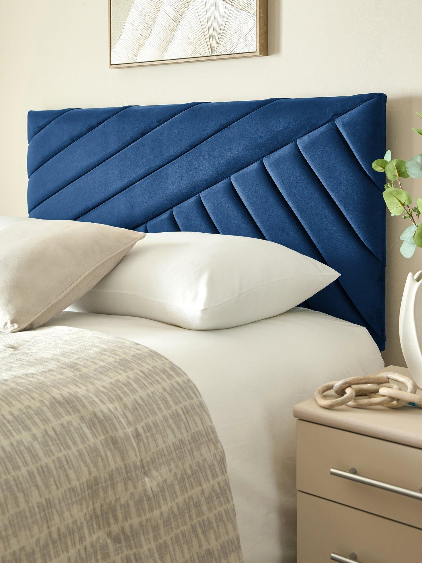 Shire Beds Annie Velvet Headboard