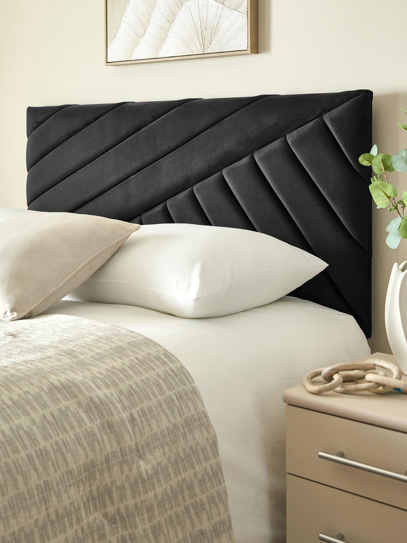 Shire Beds Annie Velvet Headboard