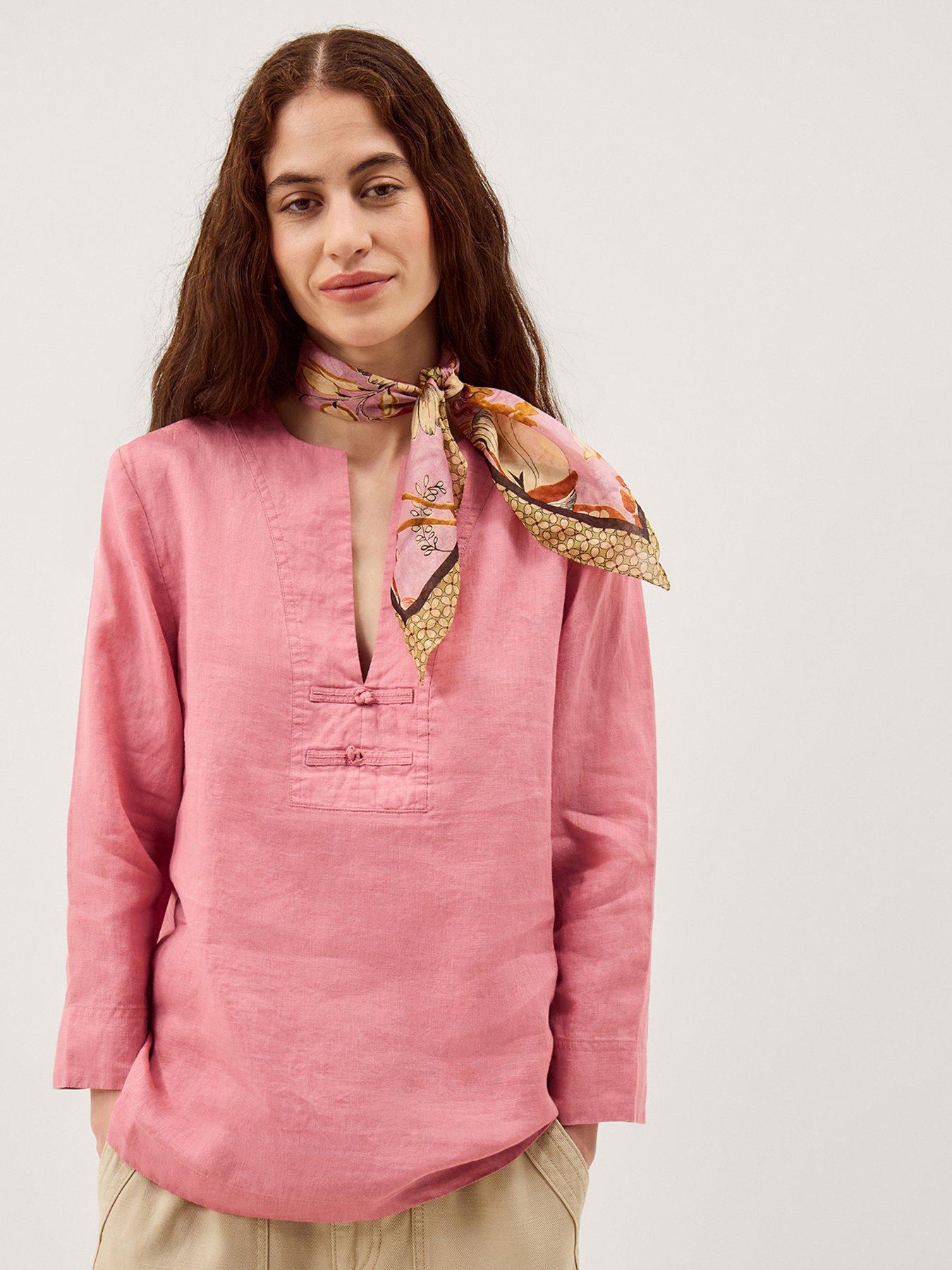 Monsoon Alexis Linen Tee