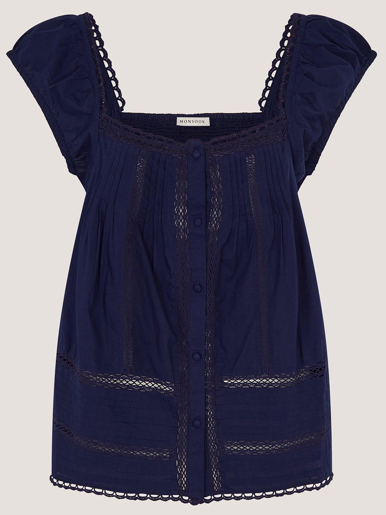 Image 5 of 5 of Monsoon Olivia Cotton Top