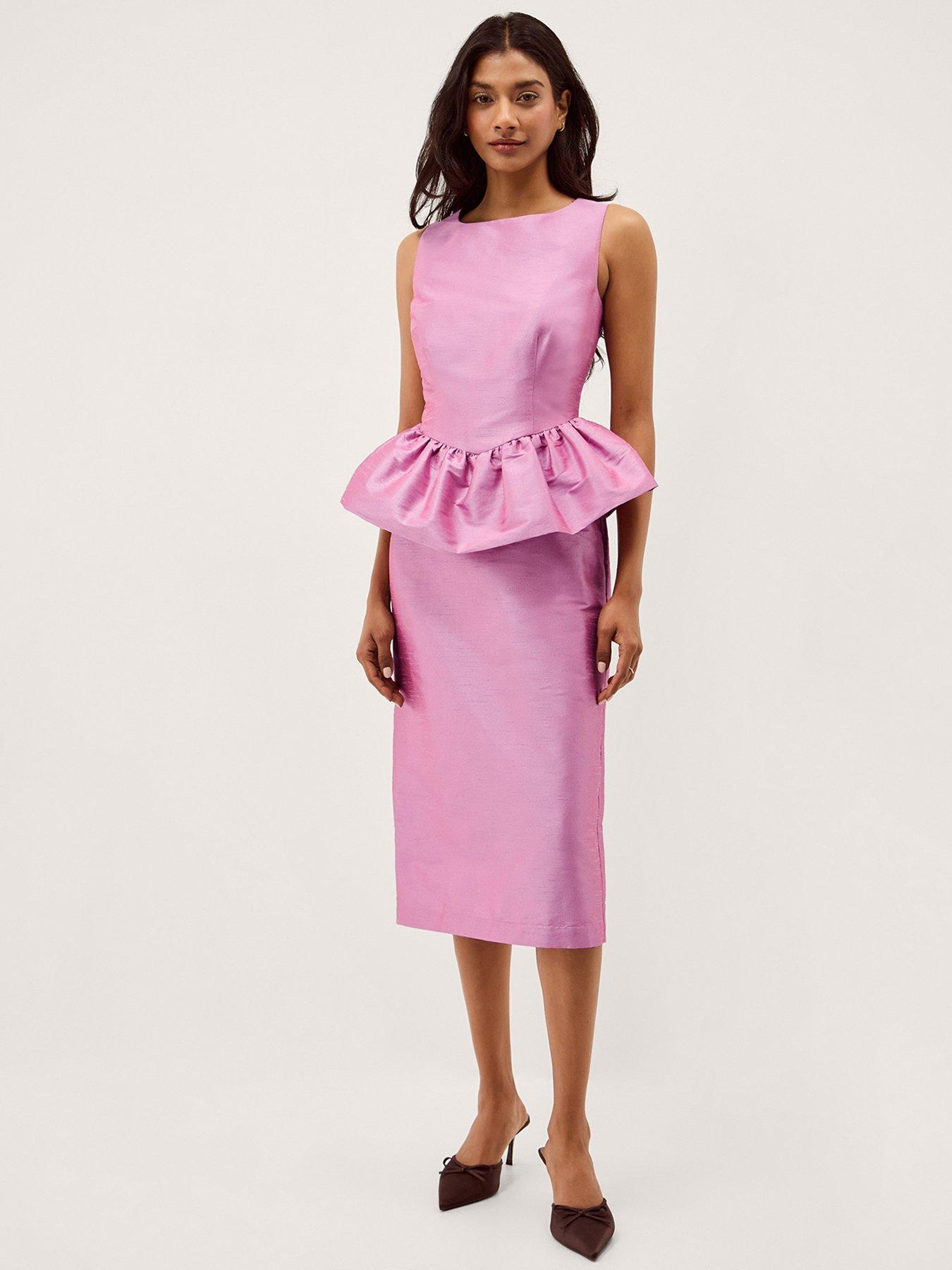 Monsoon Dahlia Shift Dress - Purple
