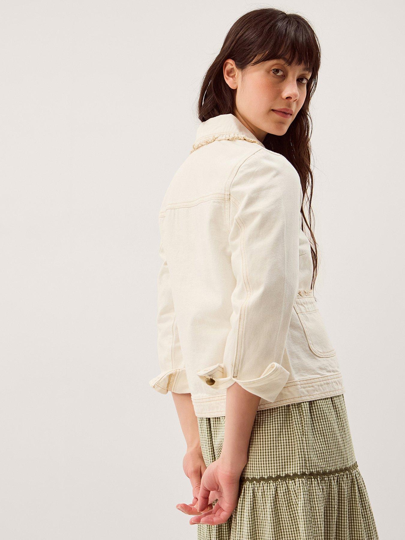 Image 2 of 5 of Monsoon Sadie Frill Jacket