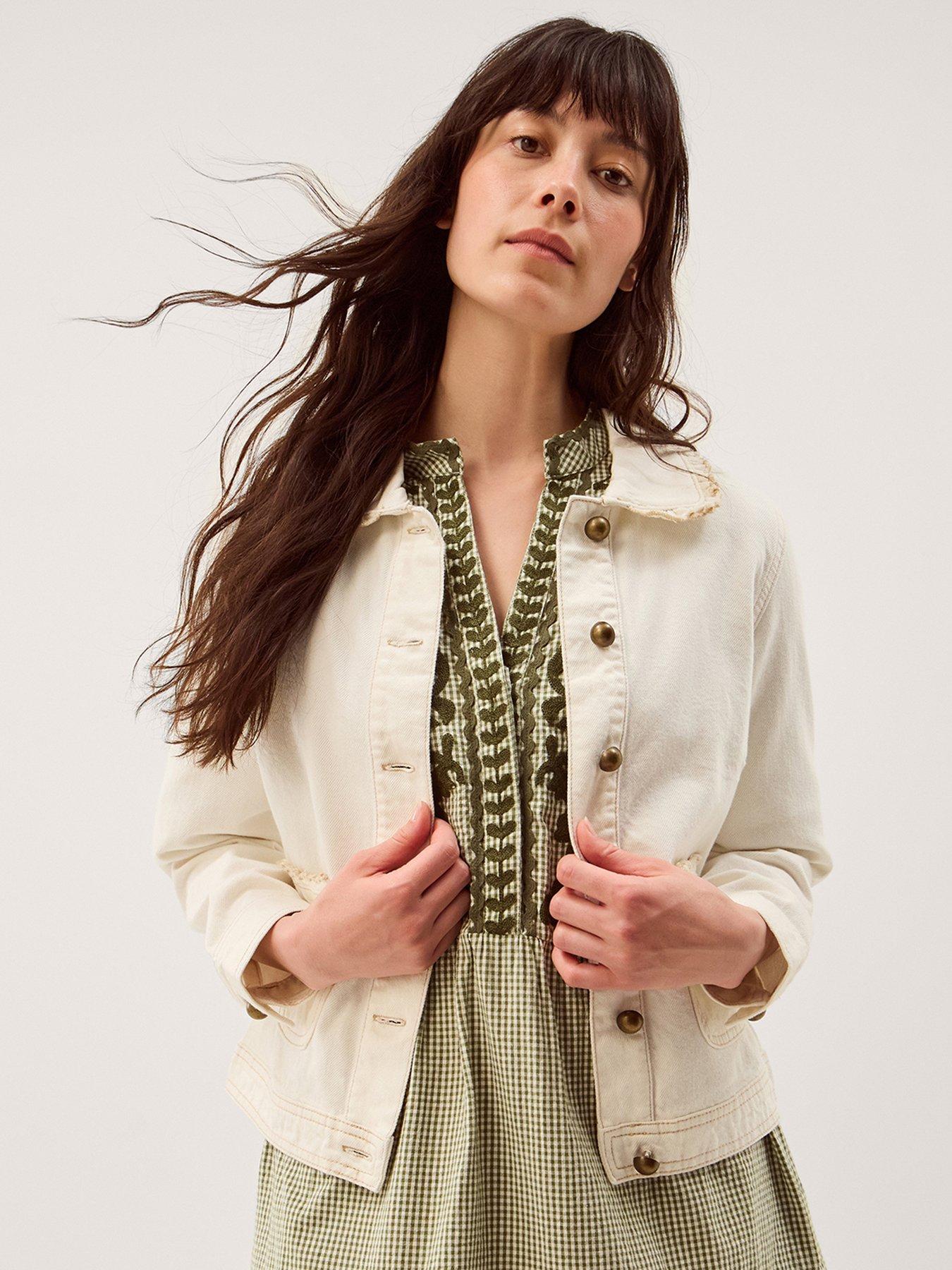 Image 4 of 5 of Monsoon Sadie Frill Jacket