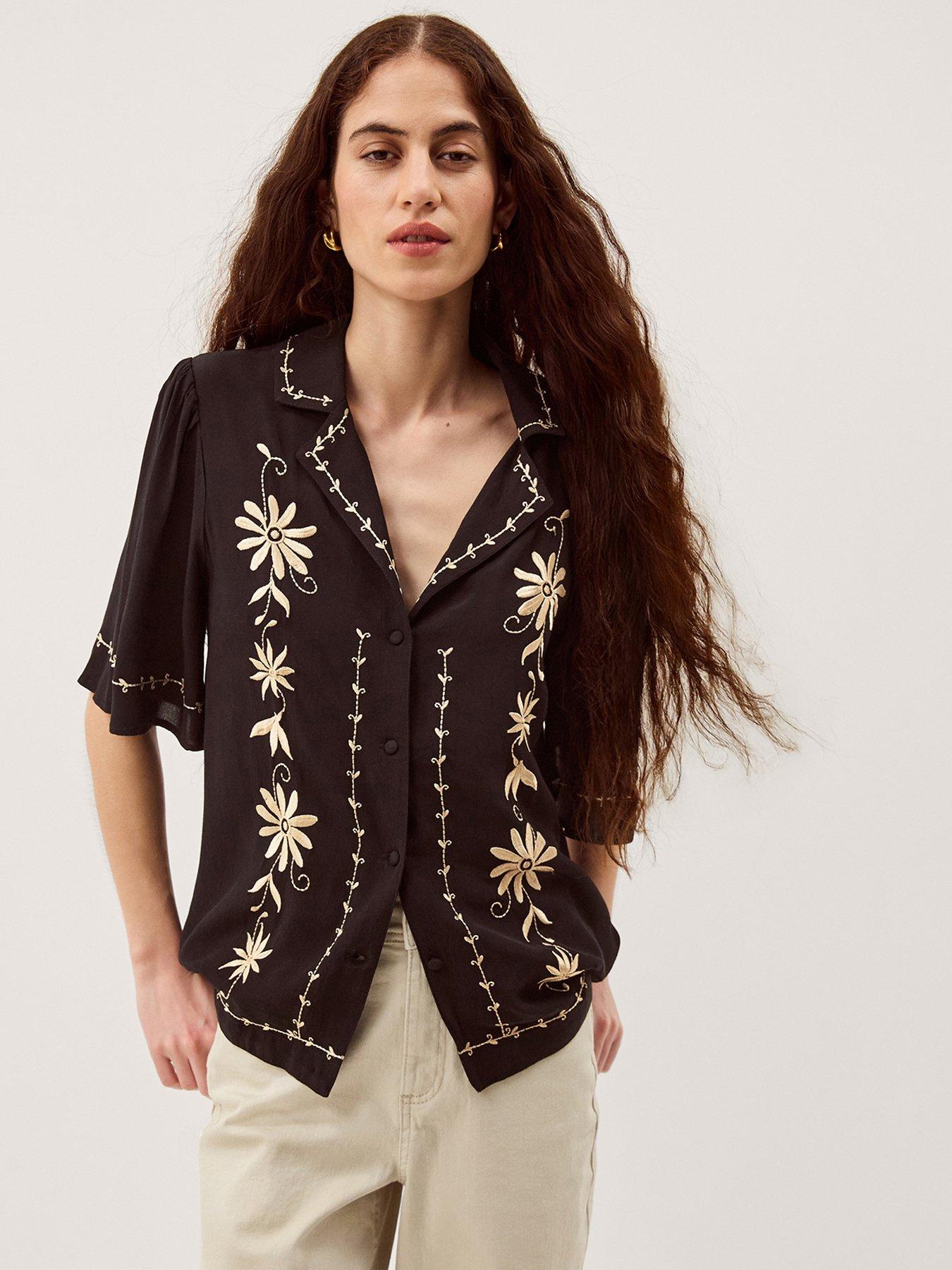 Monsoon Wren Emb Shirt