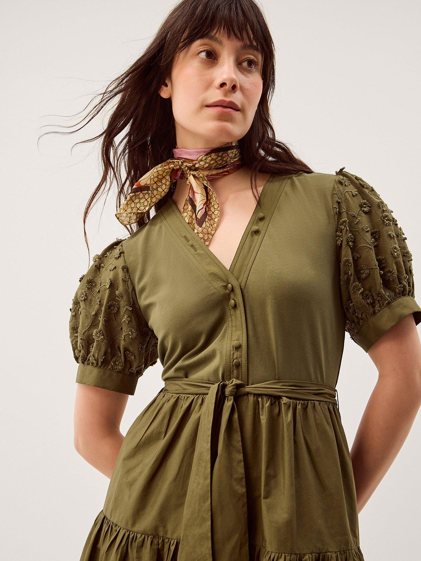 Image 5 of 6 of Monsoon Wren Emb Shirt