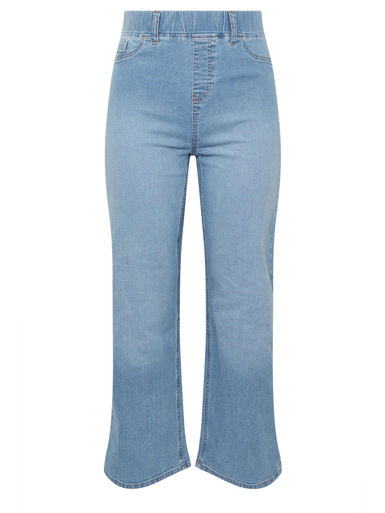 Image 5 of 5 of Yours Curve Wide Leg Jegging 28"