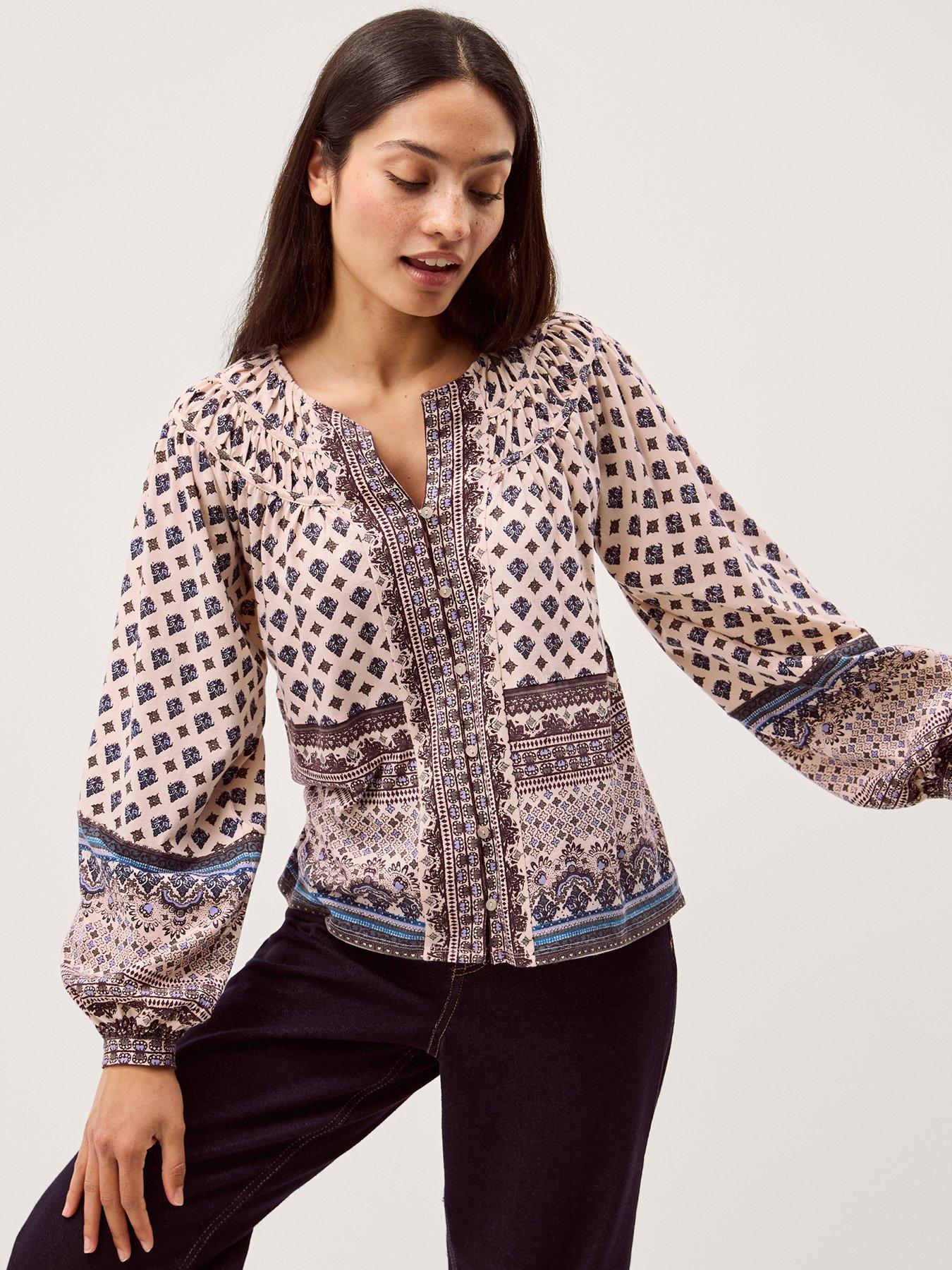 Image 1 of 4 of Monsoon Hern Heritage Jersey Top