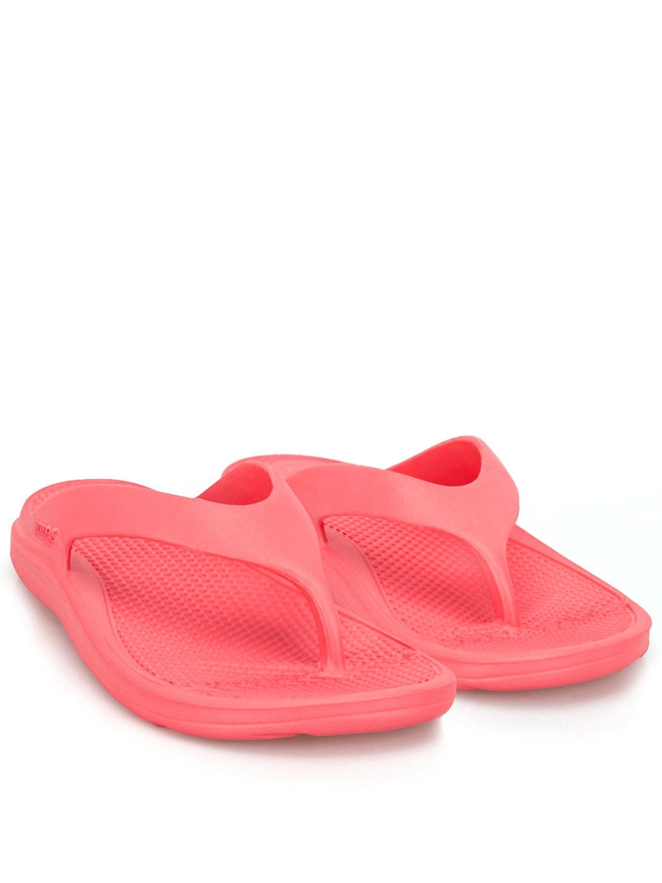 TOTES Solbounce Ladies Toe Post - Watermelon