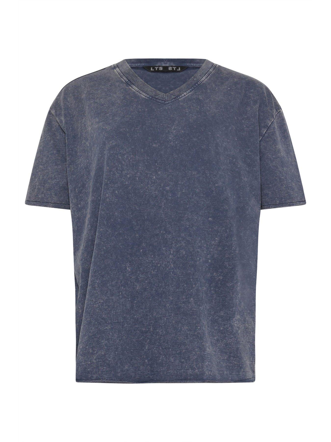 Image 5 of 5 of Long Tall Sally Tall Acid Wash Oversized Sweat