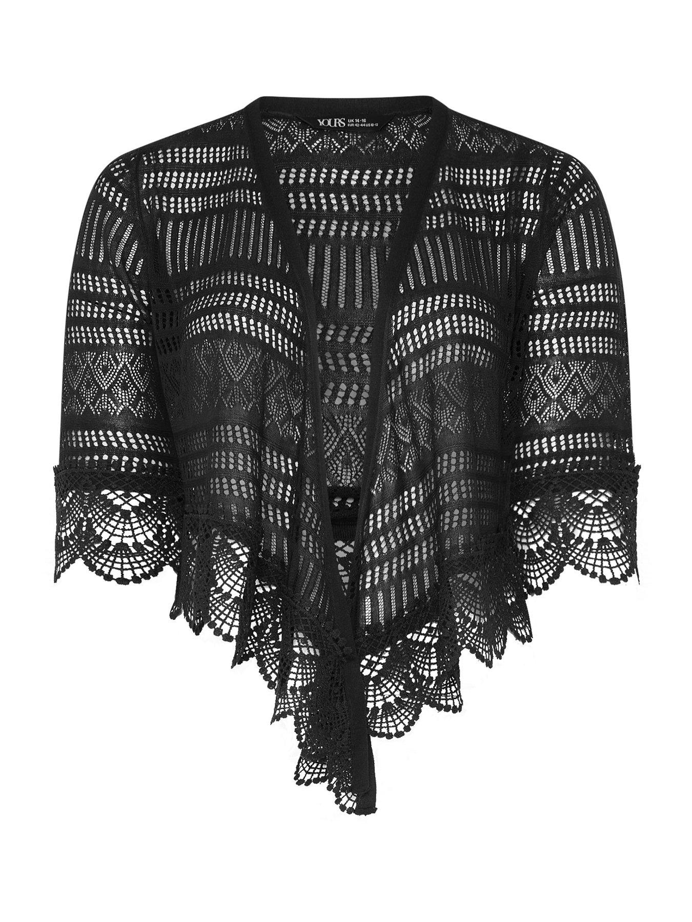 Image 5 of 5 of Yours Curve Waterfall Cardigan