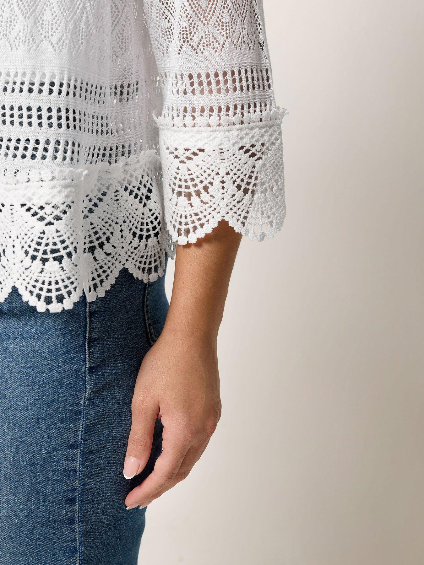 Image 4 of 5 of Yours Curve Waterfall Cardigan