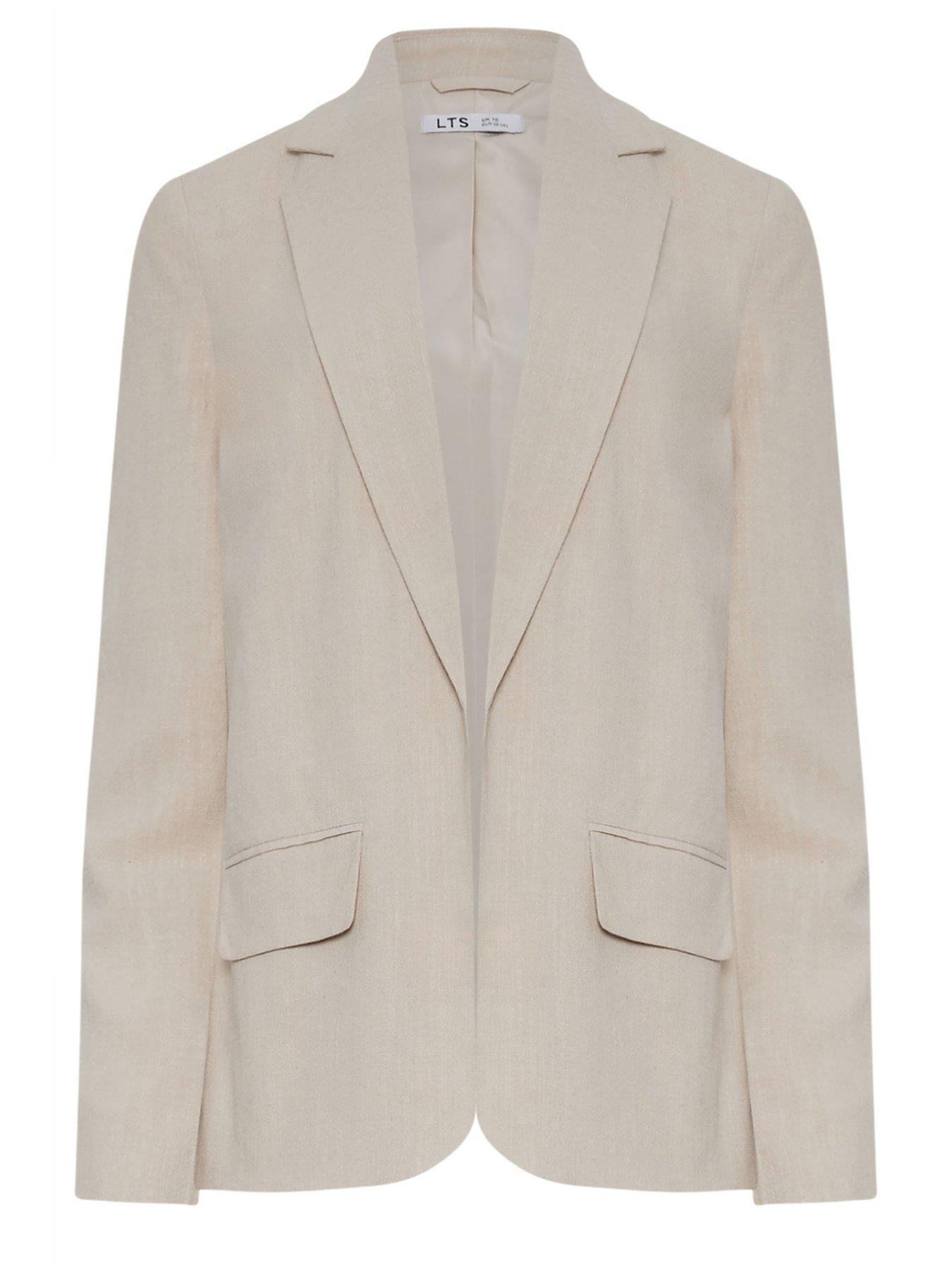 Image 5 of 5 of Long Tall Sally Tall Linen Blend Blazer