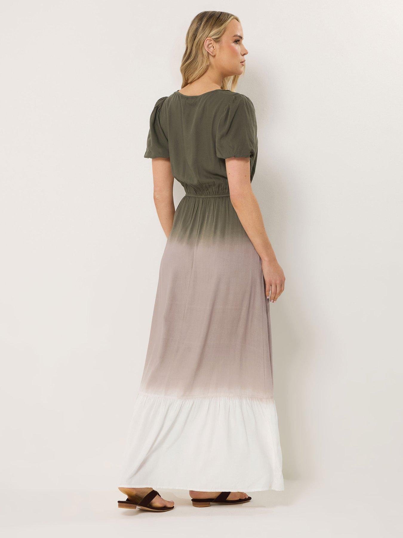 princess polly baby blue dress Silky Ombré Maxi Dress main image 0