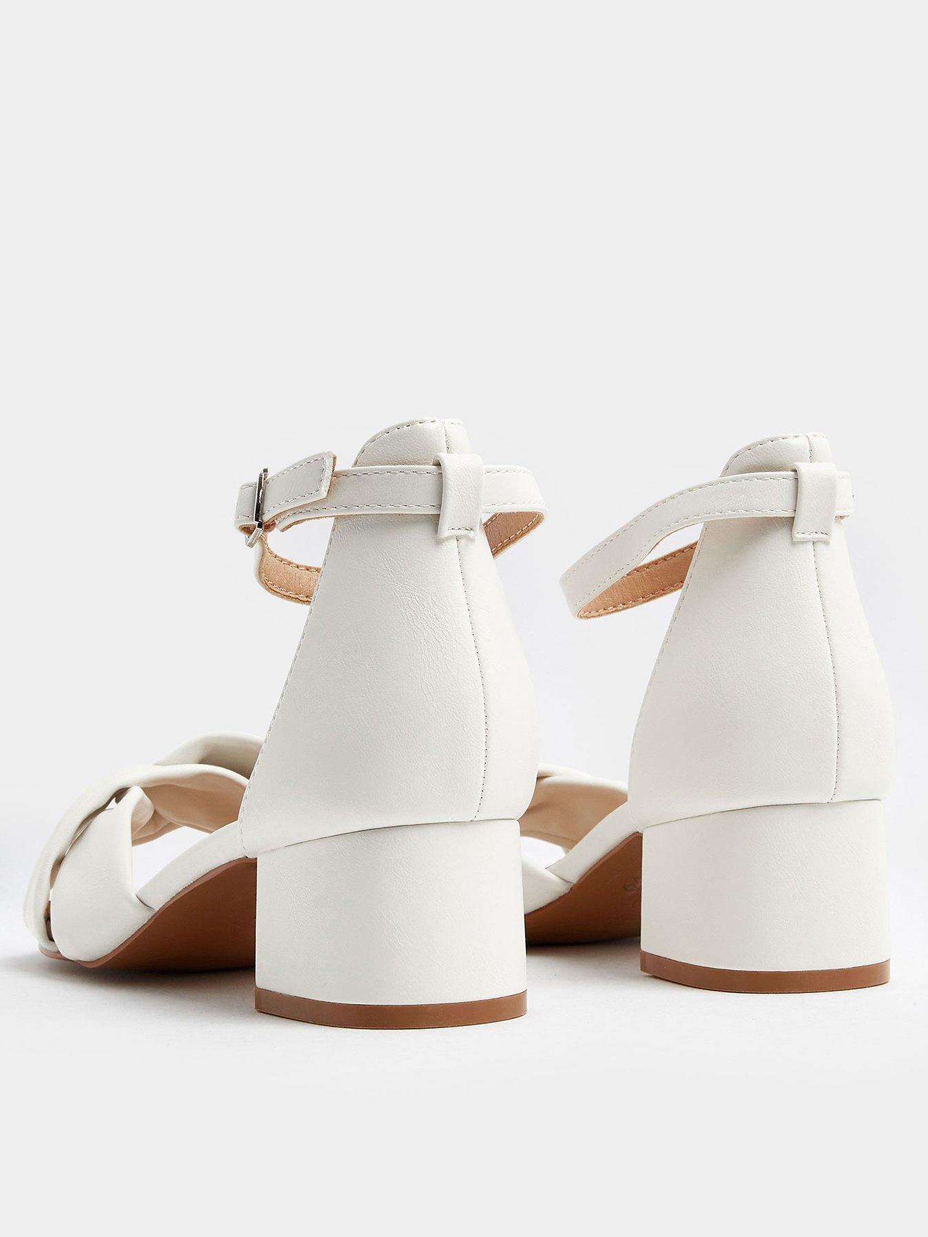 Image 3 of 4 of Yours Extra Wide Fit Low Twist Block Heel