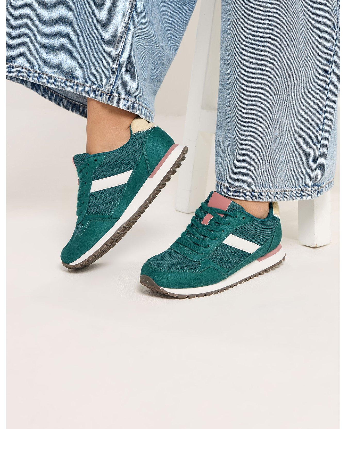 Image 1 of 4 of Yours Extra Wide Fit Eva Colourblock Trainer