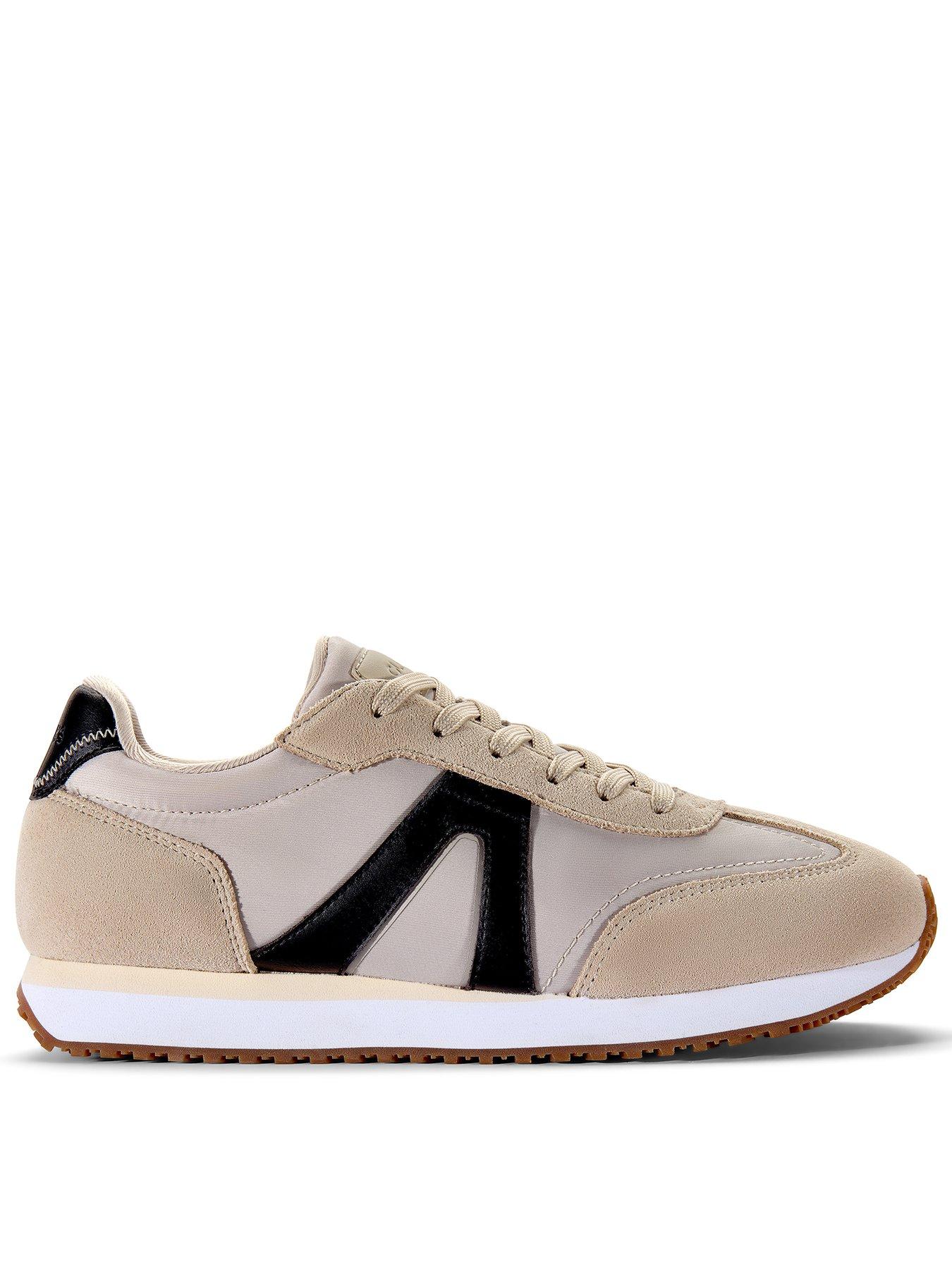 Clarks Calo Run Beige Combi, Beige, Size 4, Women