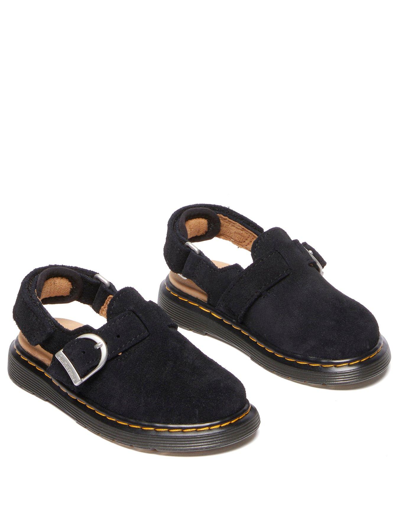 Image 2 of 7 of Dr Martens Jorgie T Black Bronx Suede