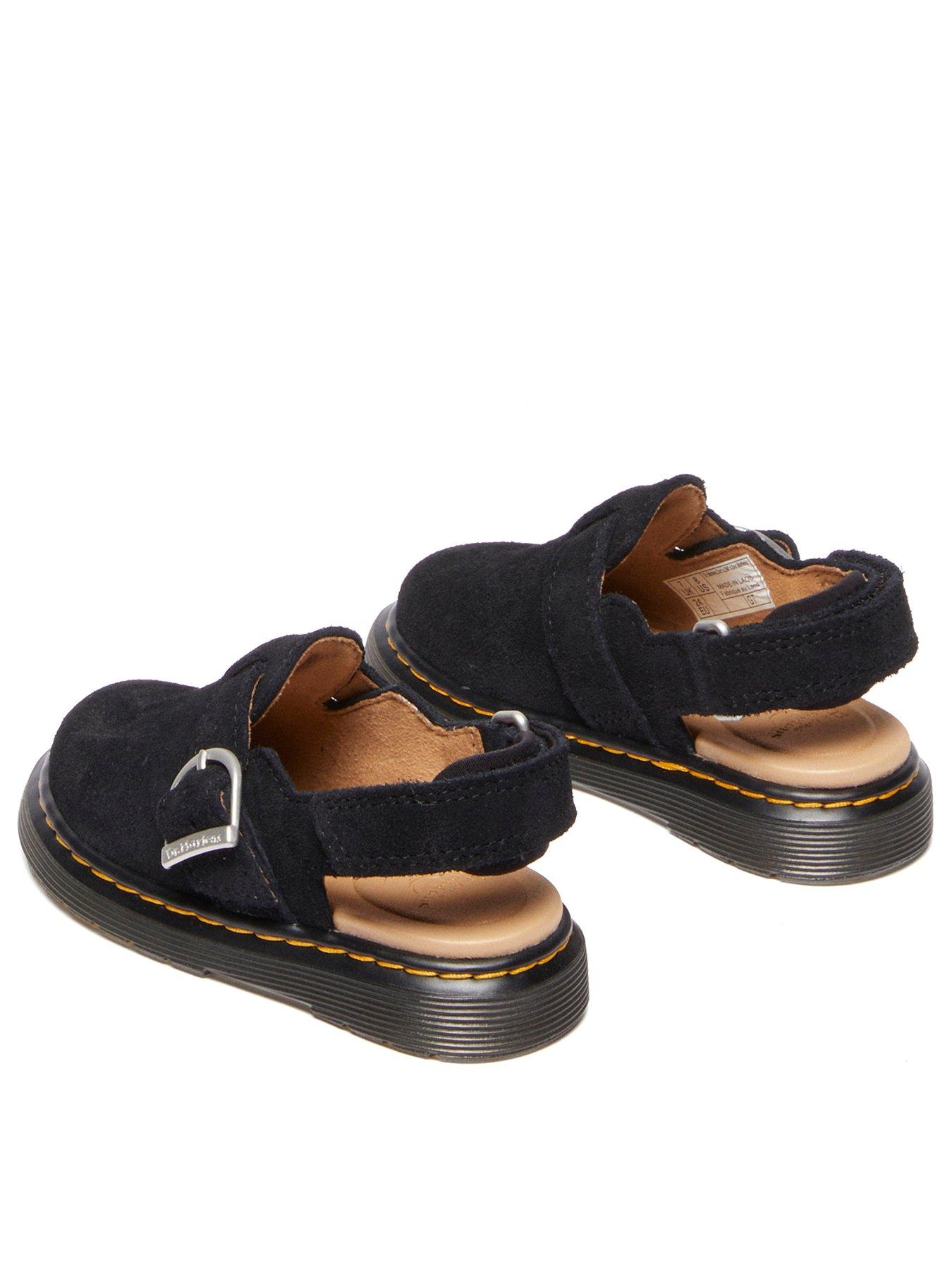 Image 3 of 7 of Dr Martens Jorgie T Black Bronx Suede