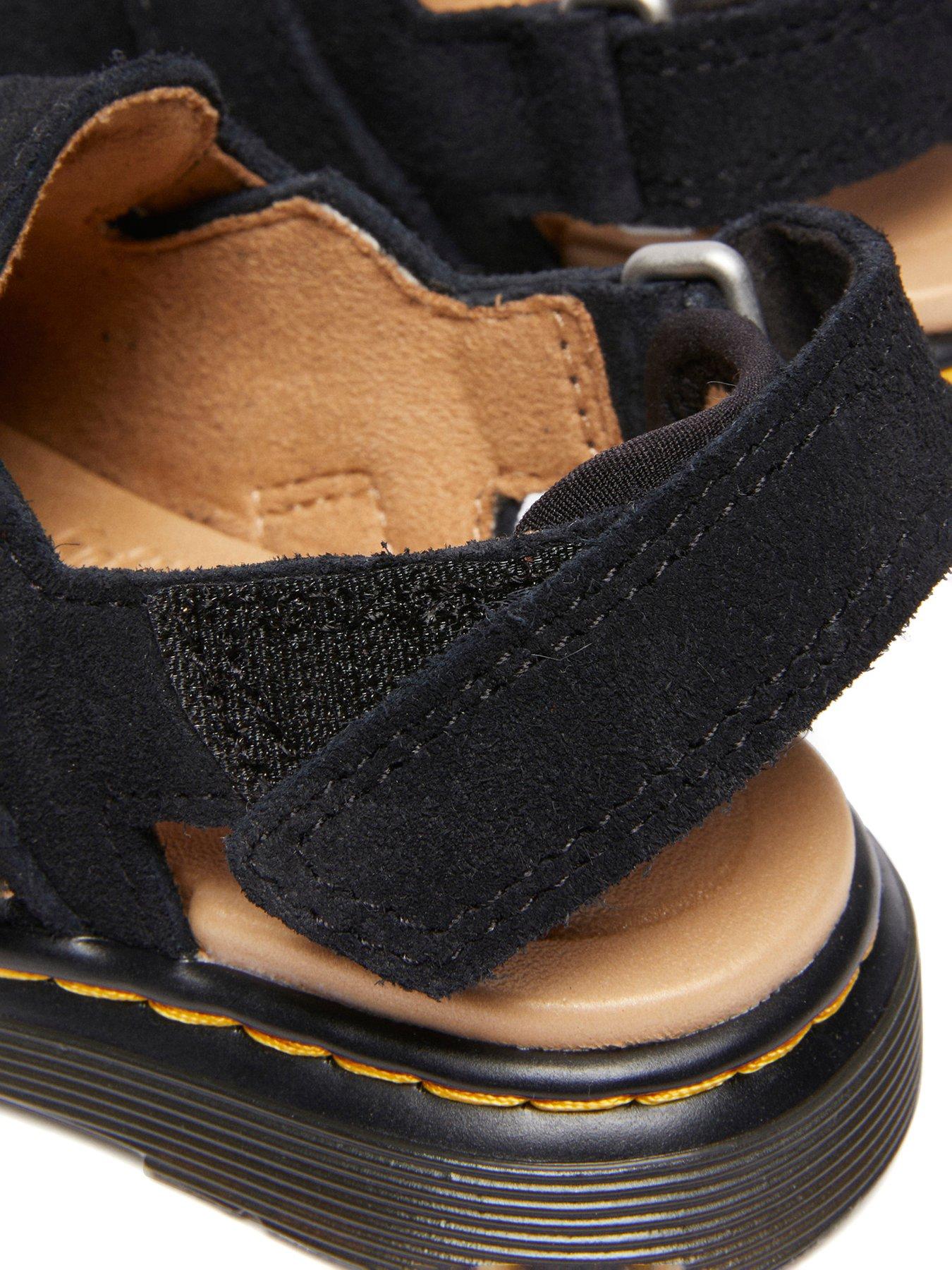 Image 7 of 7 of Dr Martens Jorgie T Black Bronx Suede