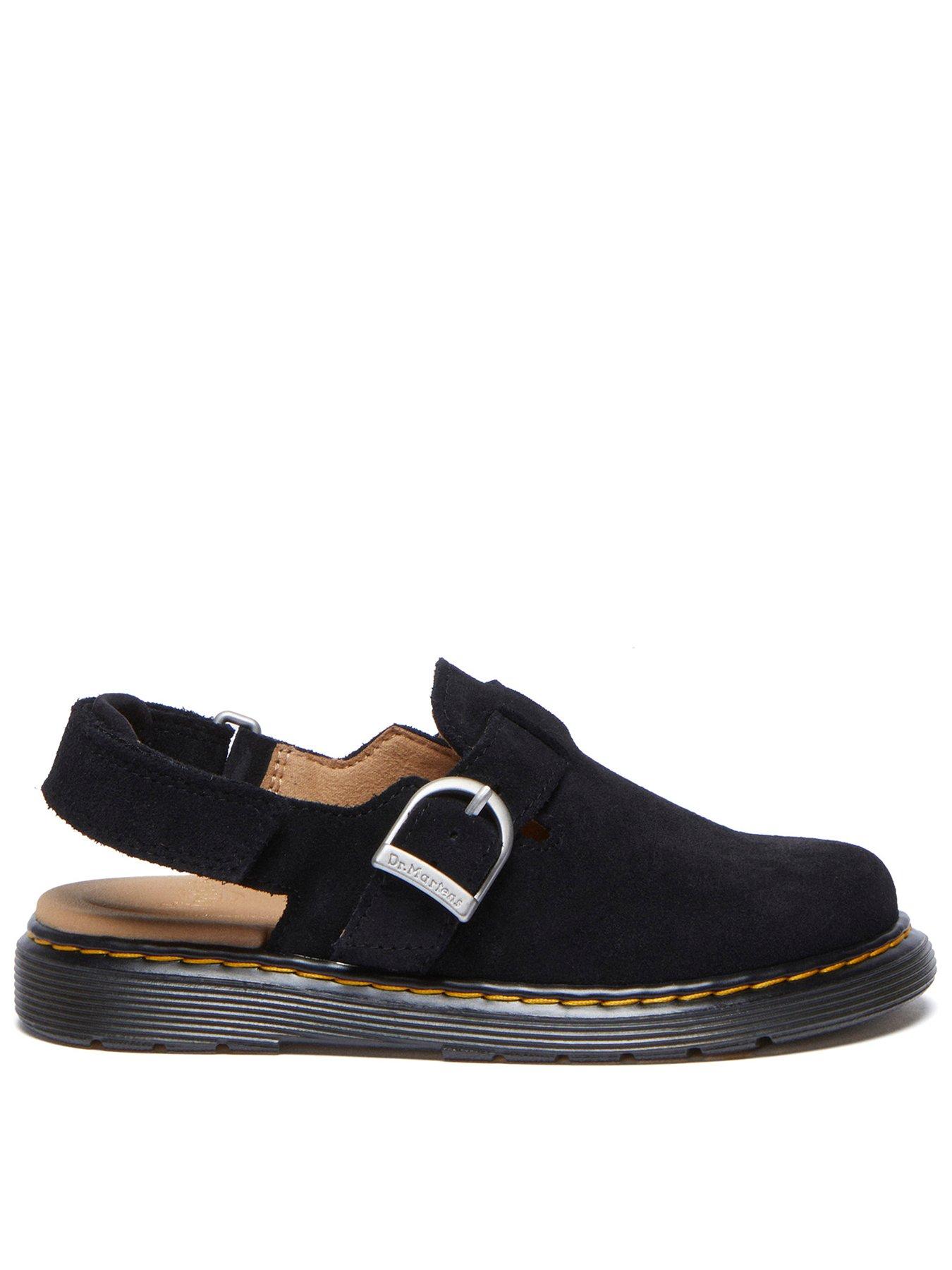 Image 1 of 7 of Dr Martens Jorgie J Black Bronx Suede