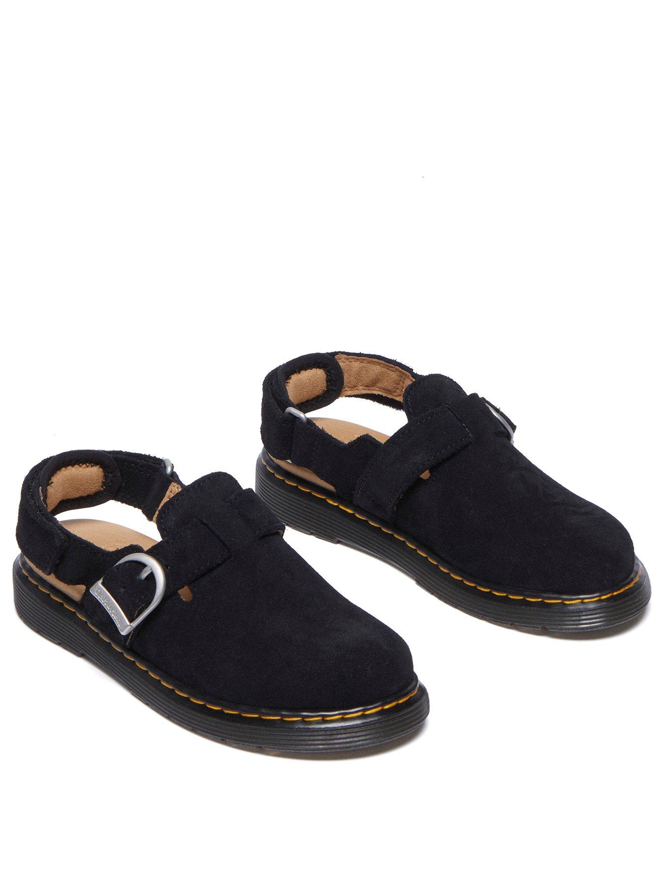 Image 2 of 7 of Dr Martens Jorgie J Black Bronx Suede