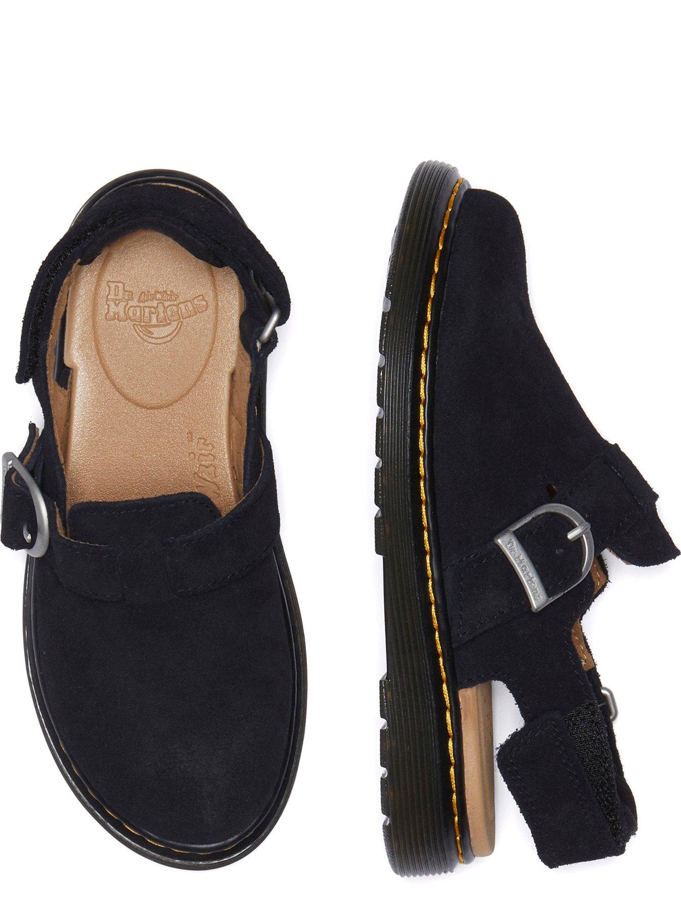 Image 4 of 7 of Dr Martens Jorgie J Black Bronx Suede