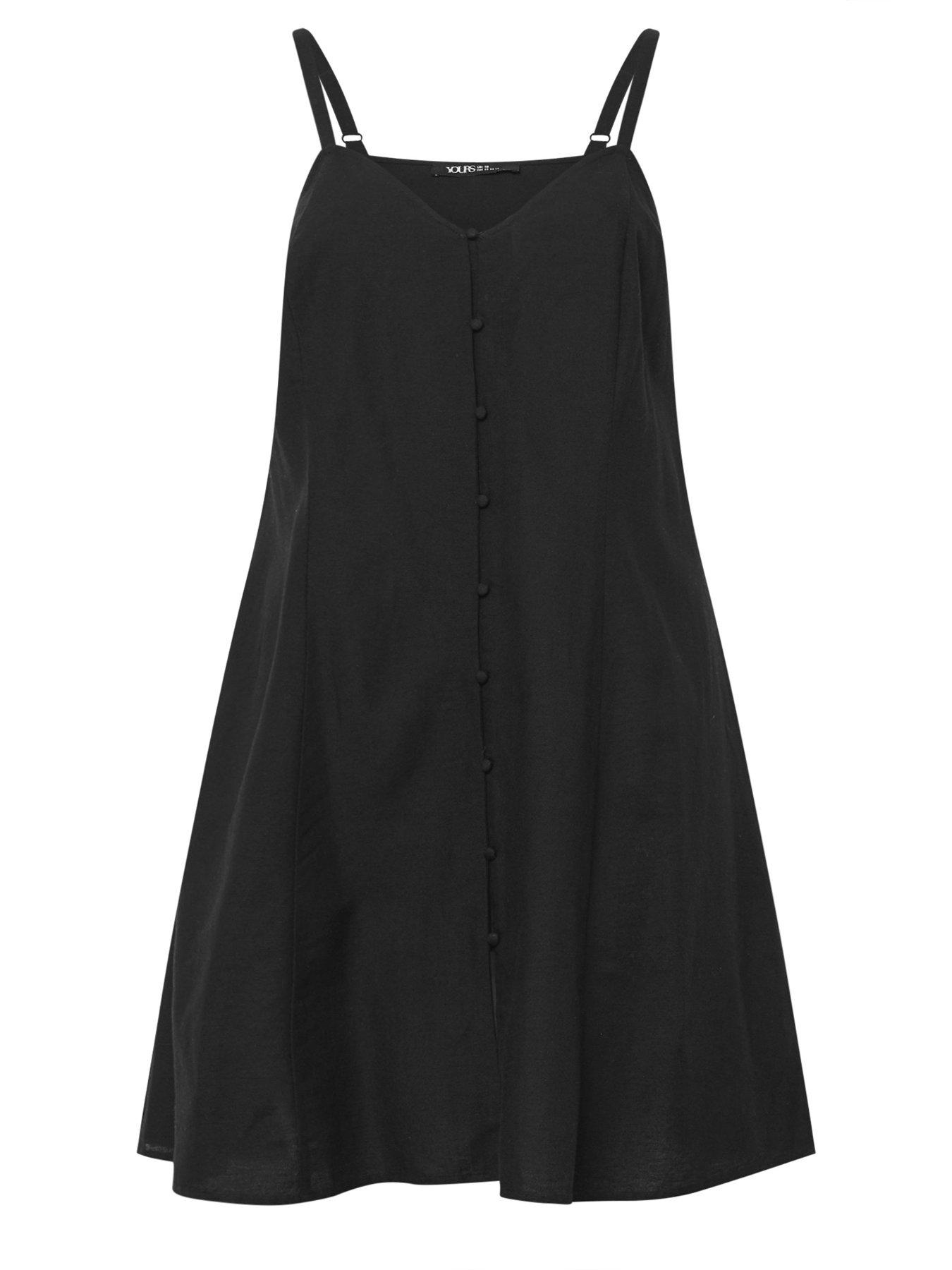 Image 5 of 5 of Yours Curve Linen Swing Dress
