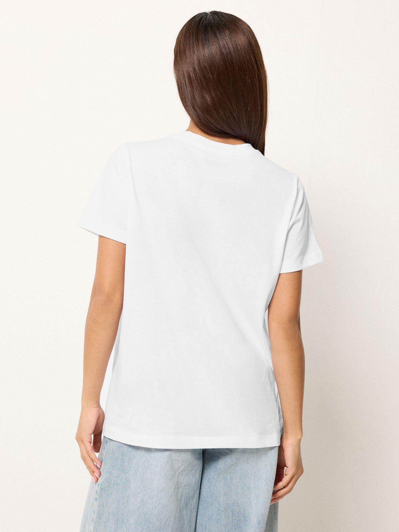 Image 2 of 4 of PixieGirl Petite Heart Applique Short Sleeve T-Shirt