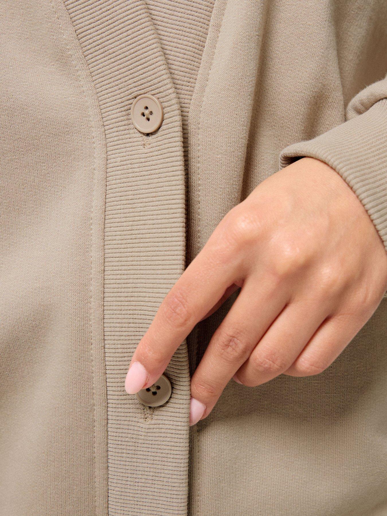 Image 4 of 5 of PixieGirl Petite Cardigan - Cream