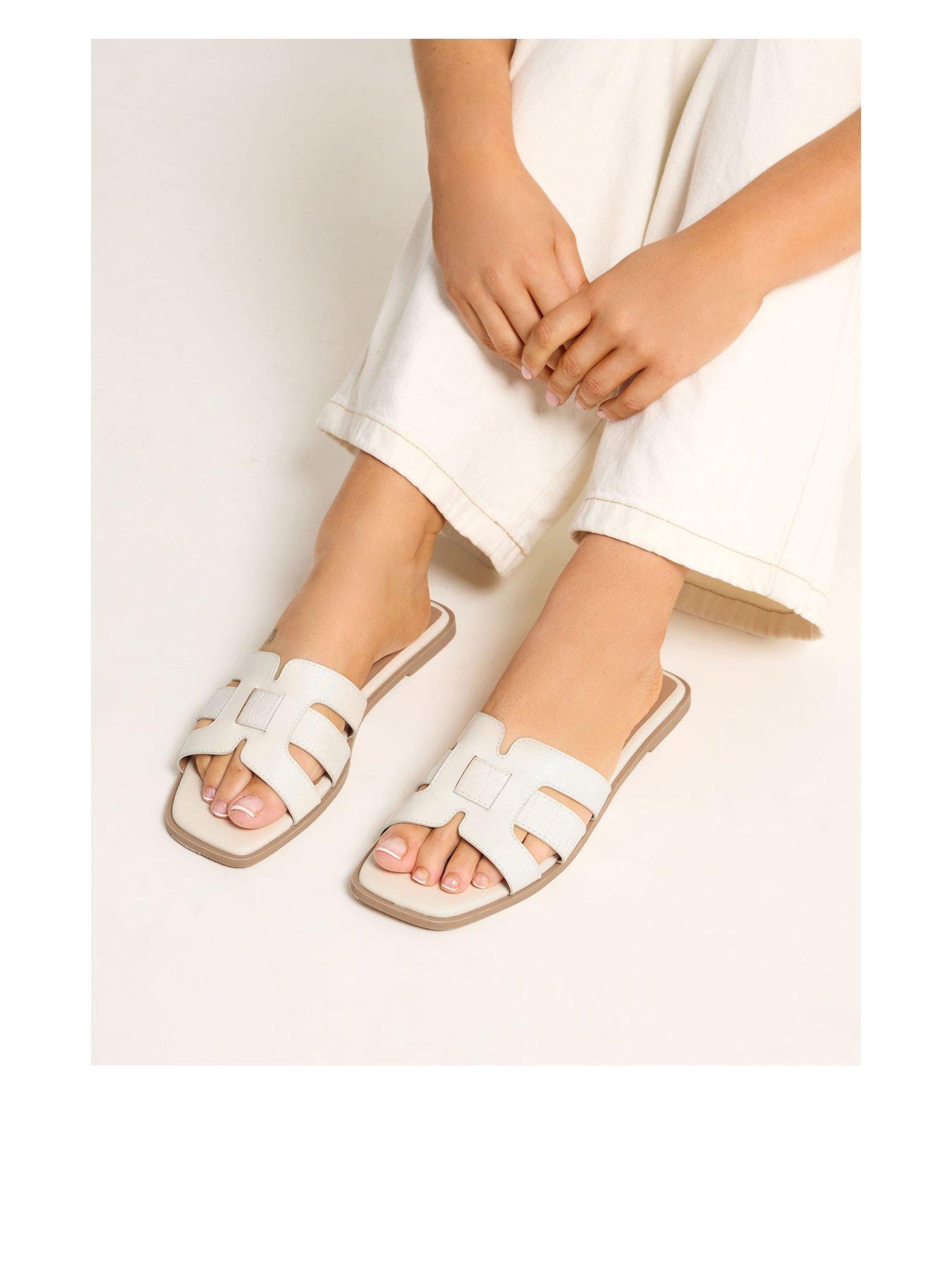 Yours Wide Fit Cut Out Mule Sandal