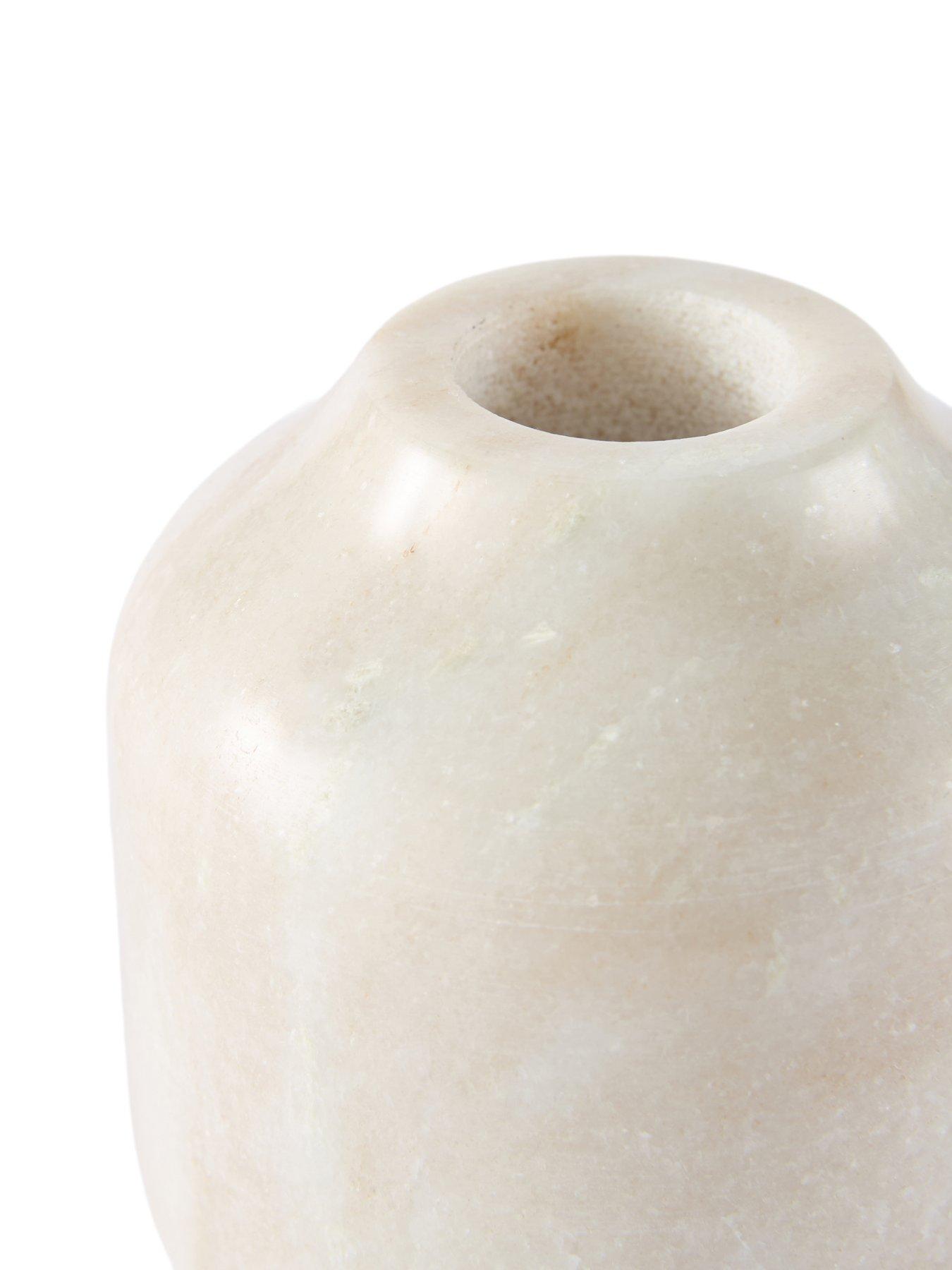 Image 6 of 8 of Michelle Keegan Home Set Of 2 Marble Mini Bud Vases