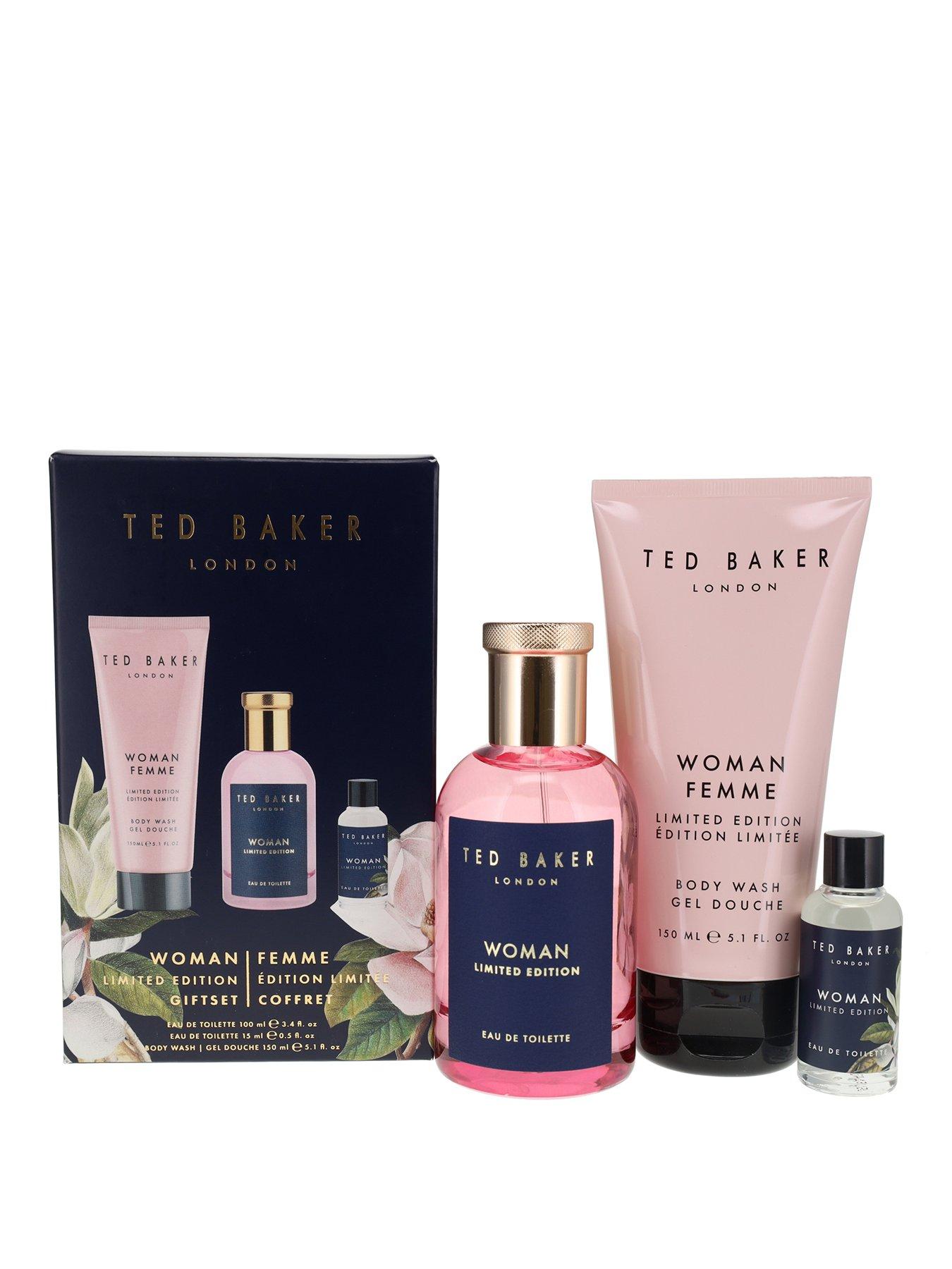 Ted Baker Woman Limited Edition 3pc Gift Set - 100ml EDT, 15ml EDT, 150ml Body Wash