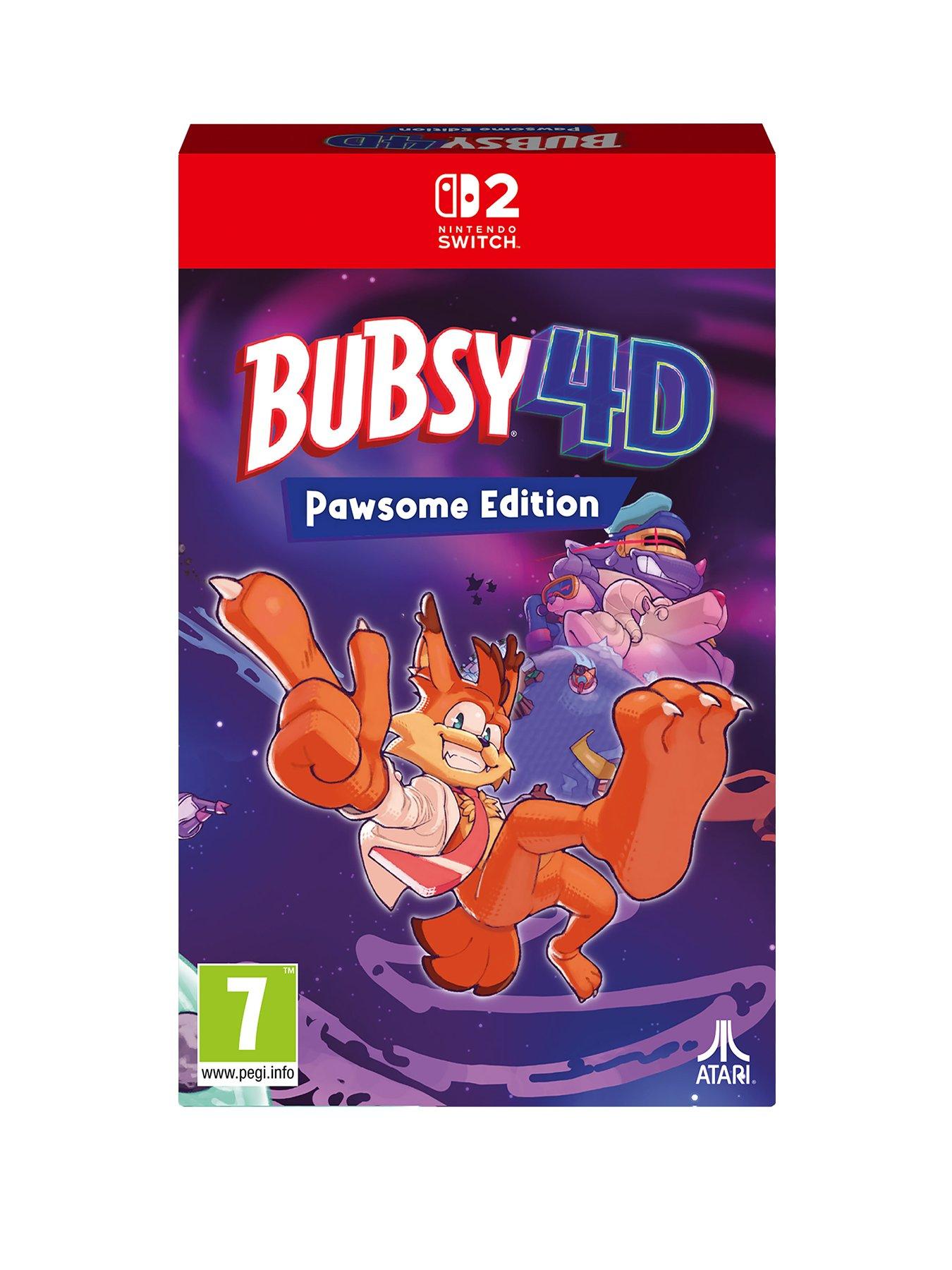 Nintendo Switch 2 Bubsy 4D: Pawsome Edition