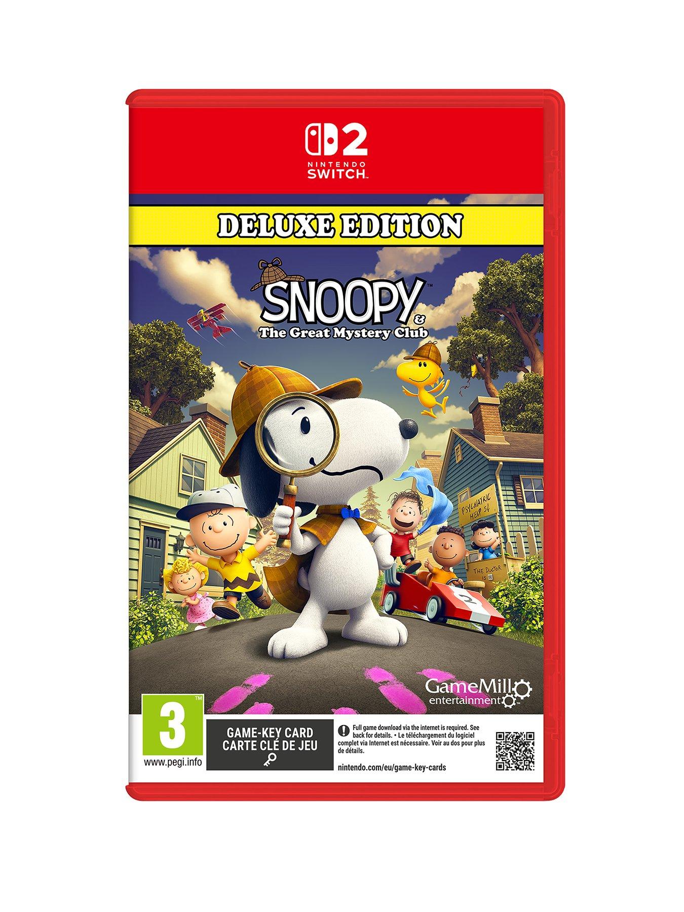 Nintendo Switch 2 Snoopy  &  The Great Mystery Club: Deluxe Edition