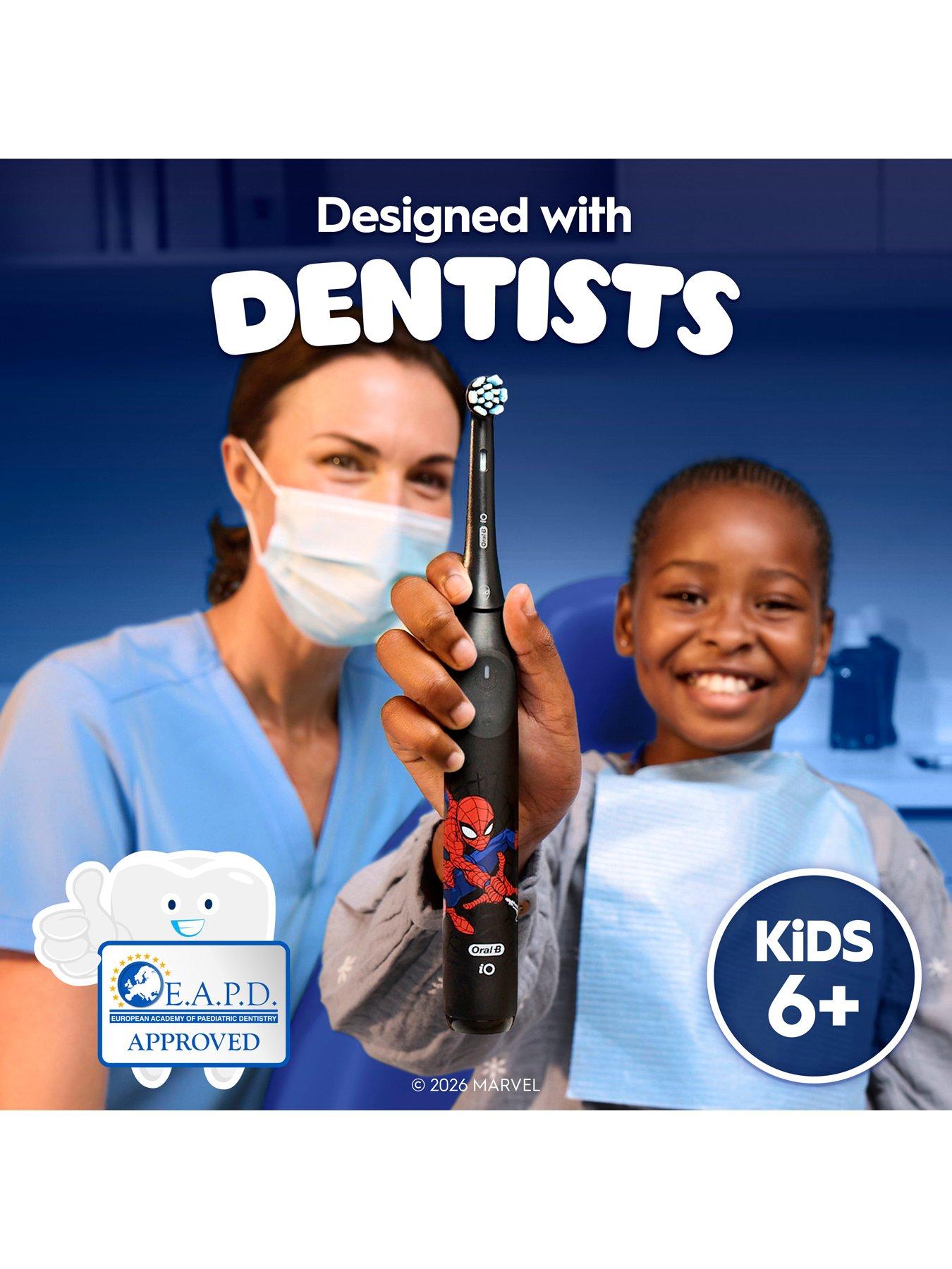 Image 3 of 7 of Oral-B iO Kids Marvel Spiderman Electric Toothbrush, 1 Toothbrush Head, 1 Travel Case
