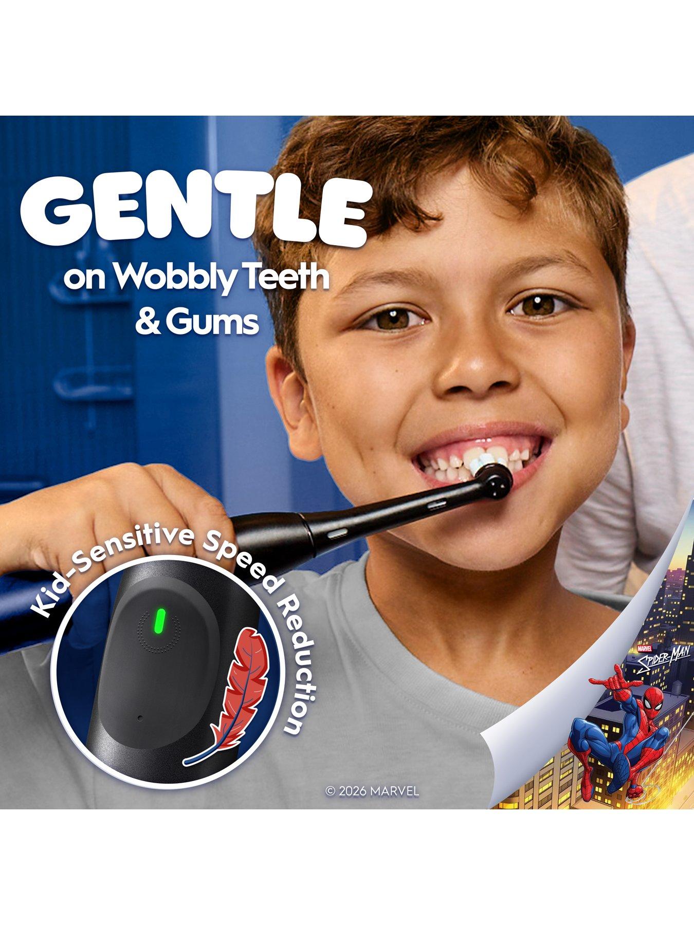 Image 4 of 7 of Oral-B iO Kids Marvel Spiderman Electric Toothbrush, 1 Toothbrush Head, 1 Travel Case