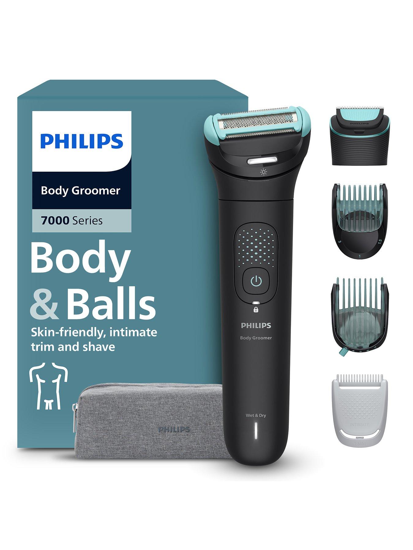 Image 5 of 8 of Philips Body Groomer 7000 Series - 2D Flexing Head, Triple Protect Shave System, Intimate Trim &amp; Shave, 100% Showerproof, BG7470/15