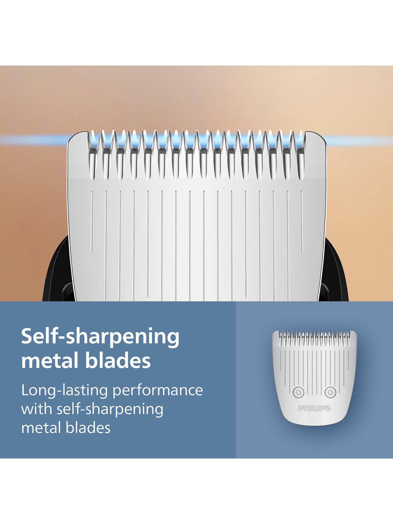 Image 5 of 8 of Philips Beard Trimmer 3000 Series - Self-sharpening Metal Blades, 40 Lock-in Settings, Lift&amp;Trim Comb, 100% Waterproof, Battery Indicator, BT3665/15