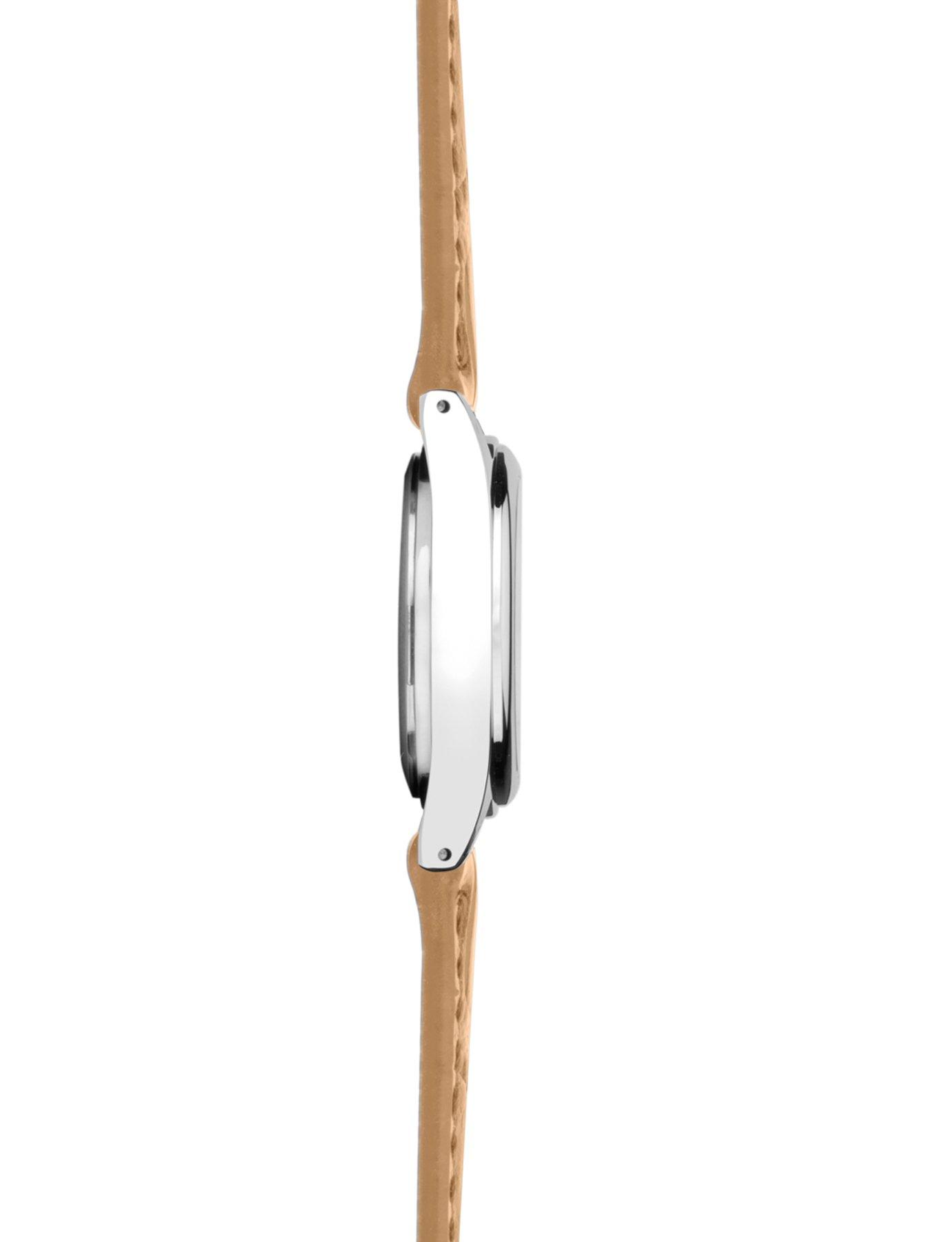 Image 5 of 6 of Sekonda Womens Evans Tan Leather Strap with White Dial Analogue Watch
