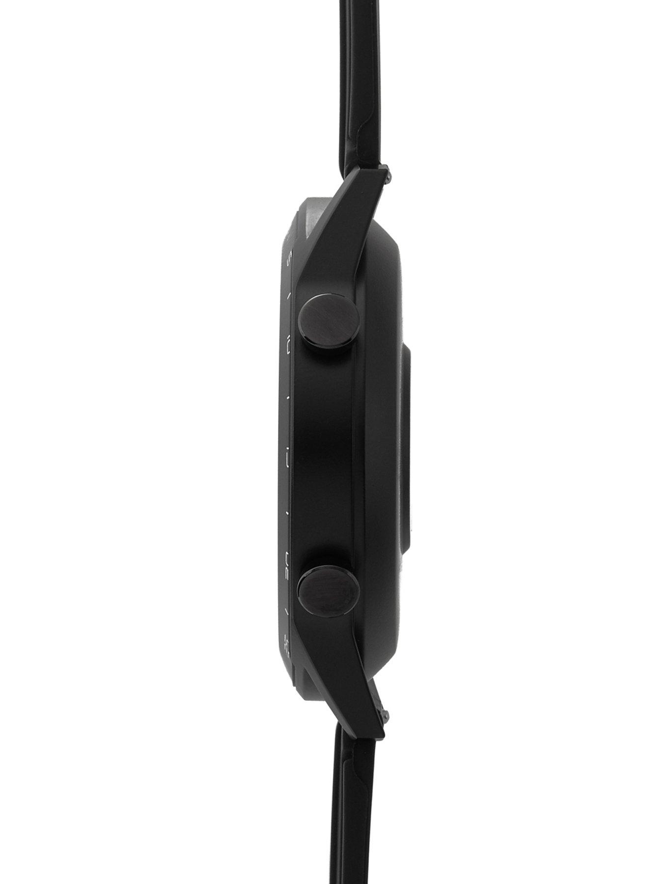 Image 5 of 7 of Sekonda Mens Active Go Black Silicone Strap with LCD Dial Smartwatch