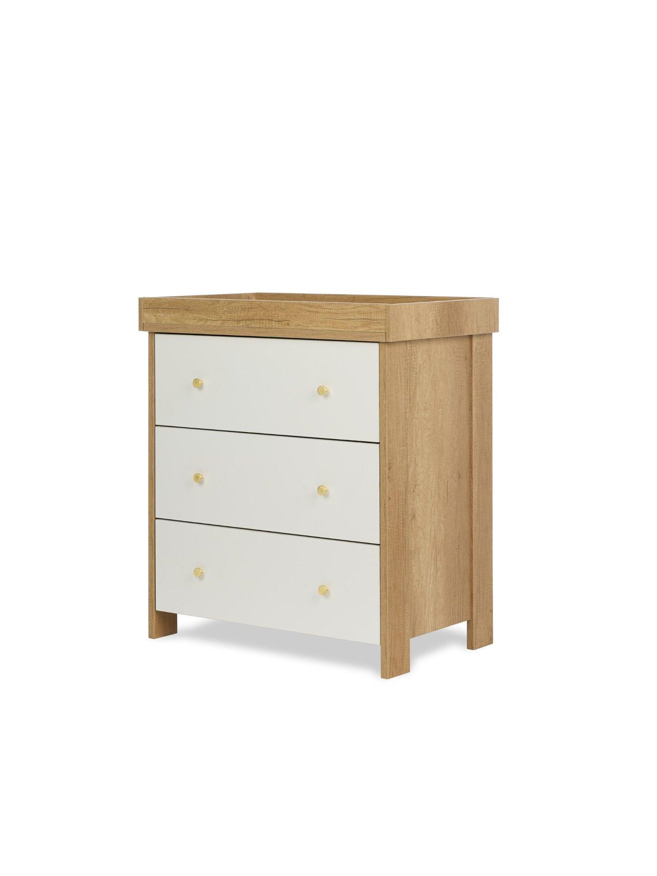 Image 5 of 7 of Obaby Nika Changing Unit - Oak & White