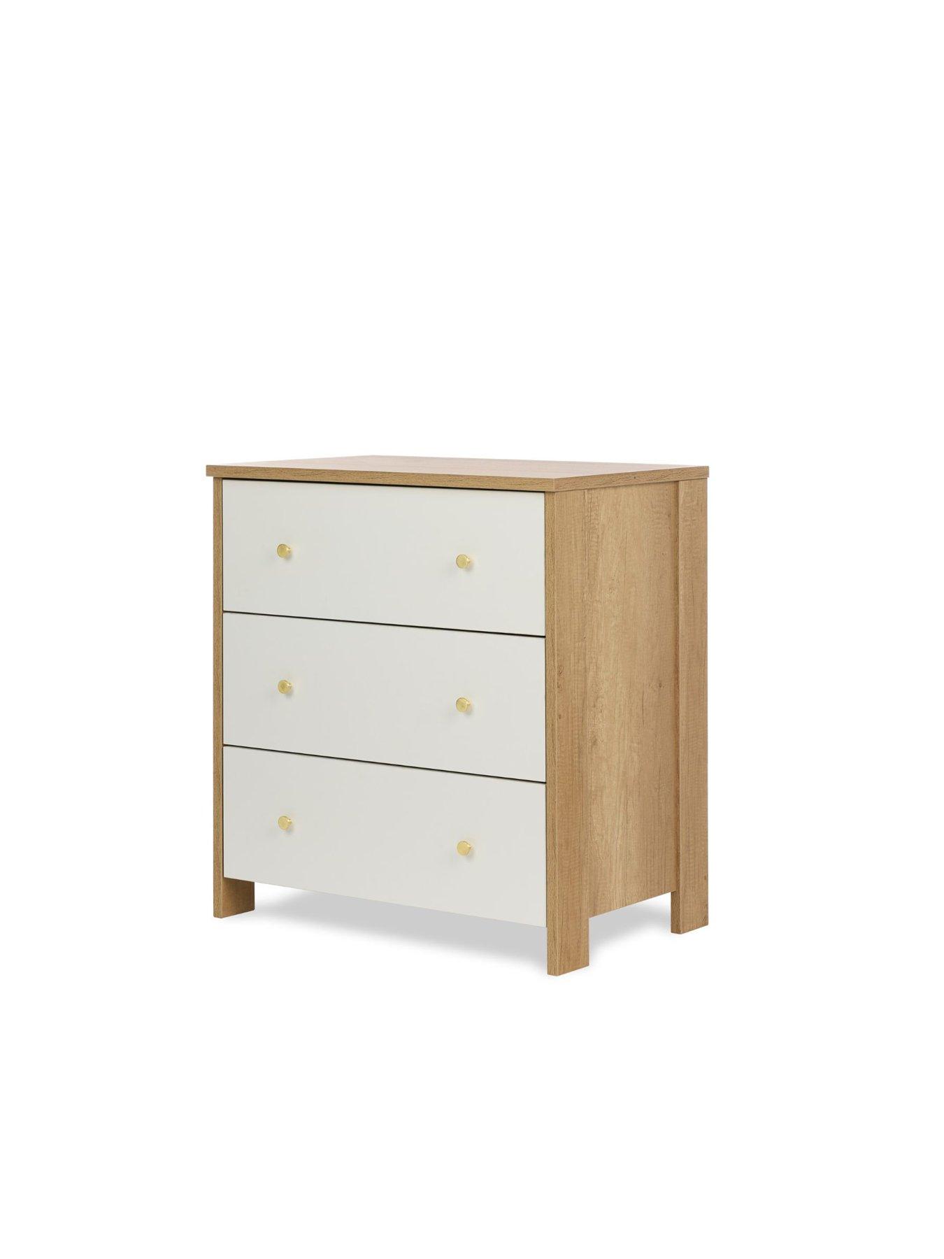 Image 7 of 7 of Obaby Nika Changing Unit - Oak & White