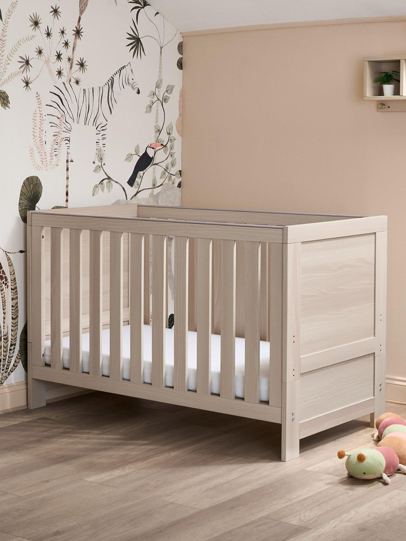 Obaby Nika Cot Bed, Grey