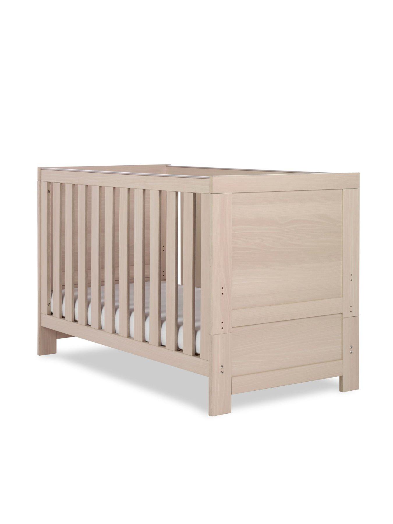 Image 3 of 7 of Obaby Nika Cot Bed - Aspen
