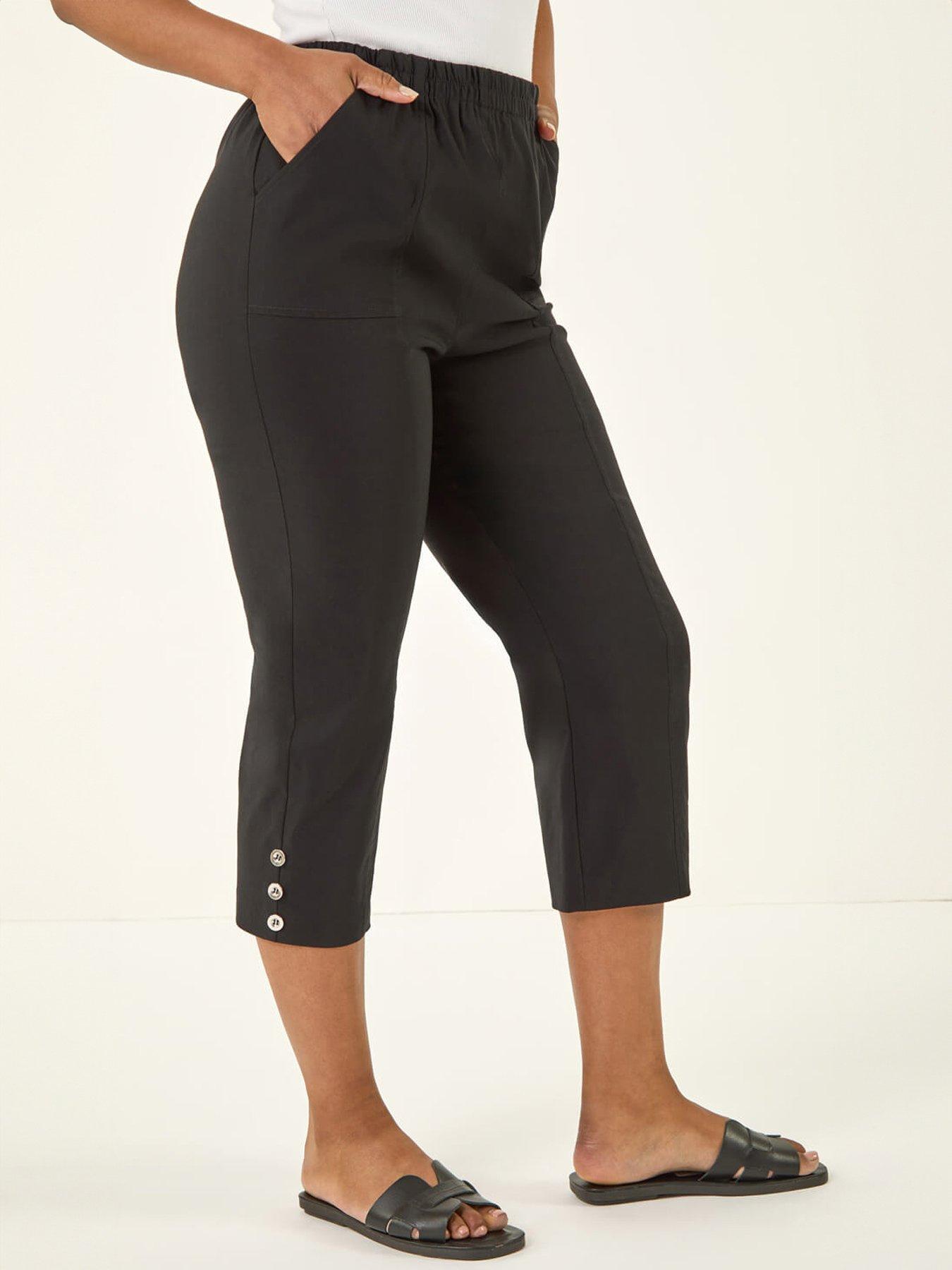 Roman Petite Bengaline Cropped Trouser