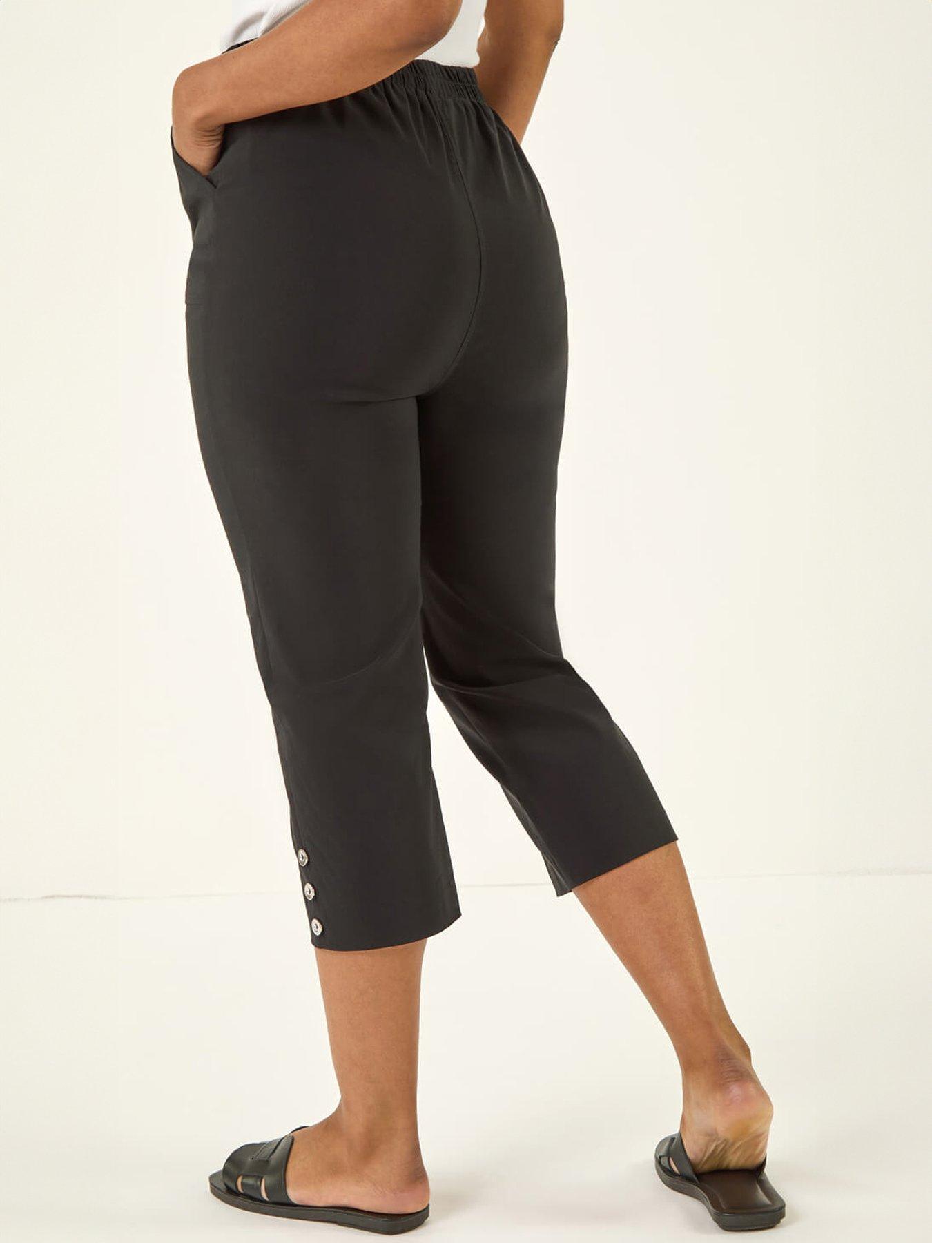 Image 2 of 5 of Roman Petite Bengaline Cropped Trouser