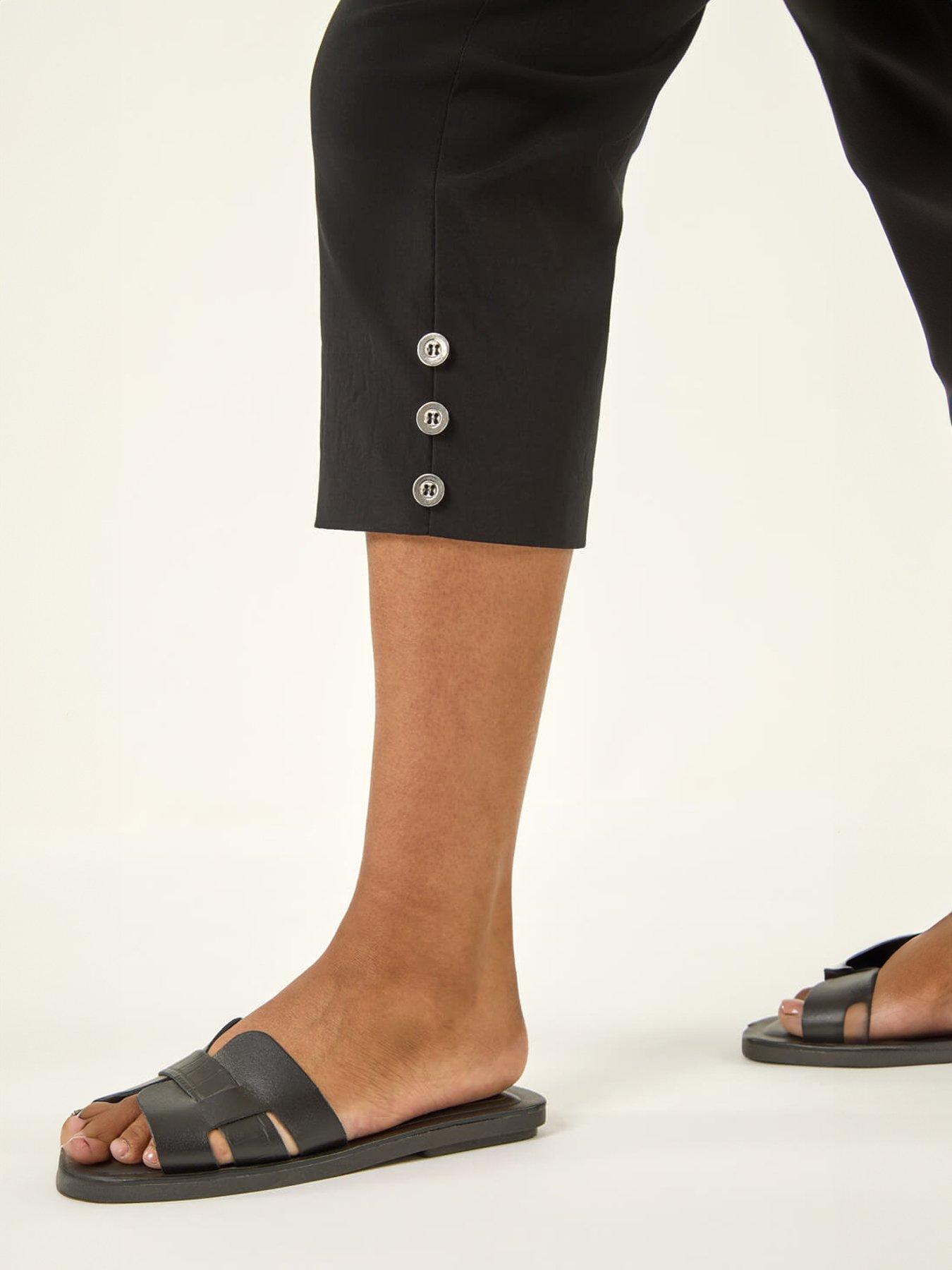 Image 5 of 5 of Roman Petite Bengaline Cropped Trouser